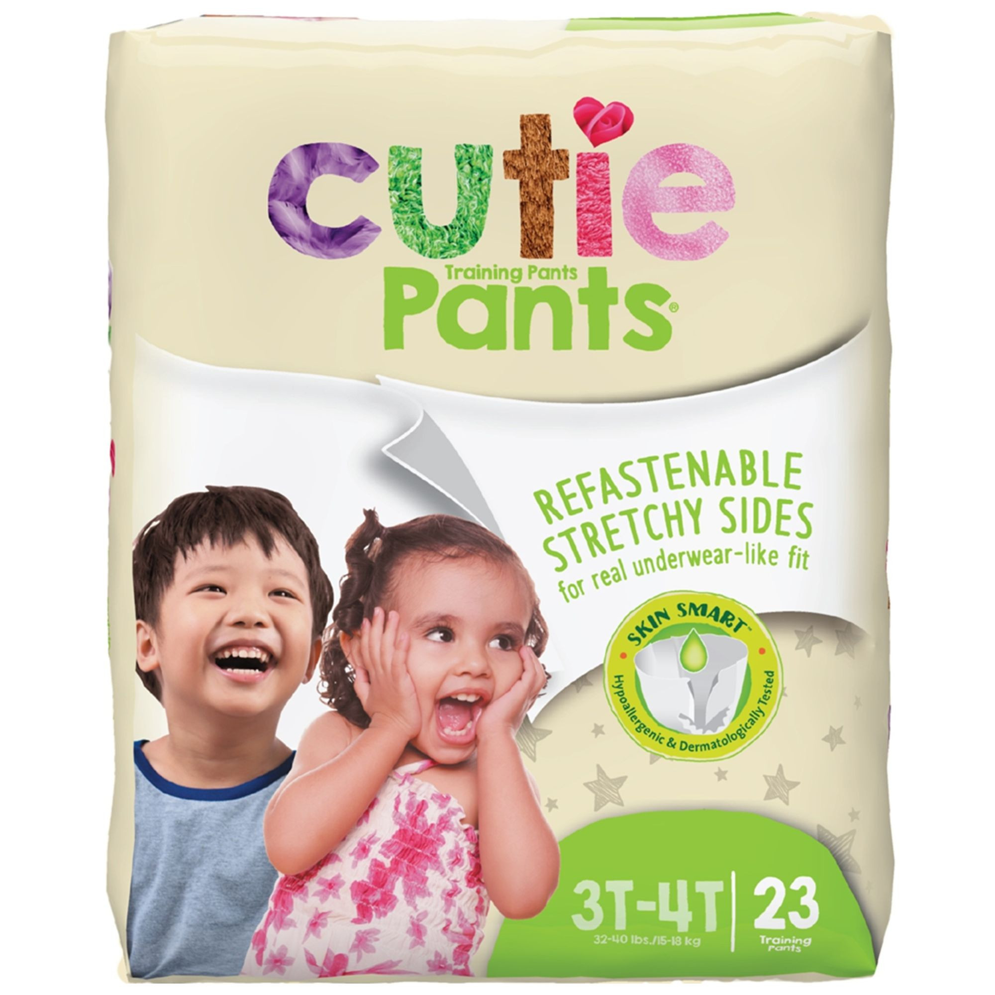Cutie Pants Toddler Disposable Training Pants Pull ups, Heavy