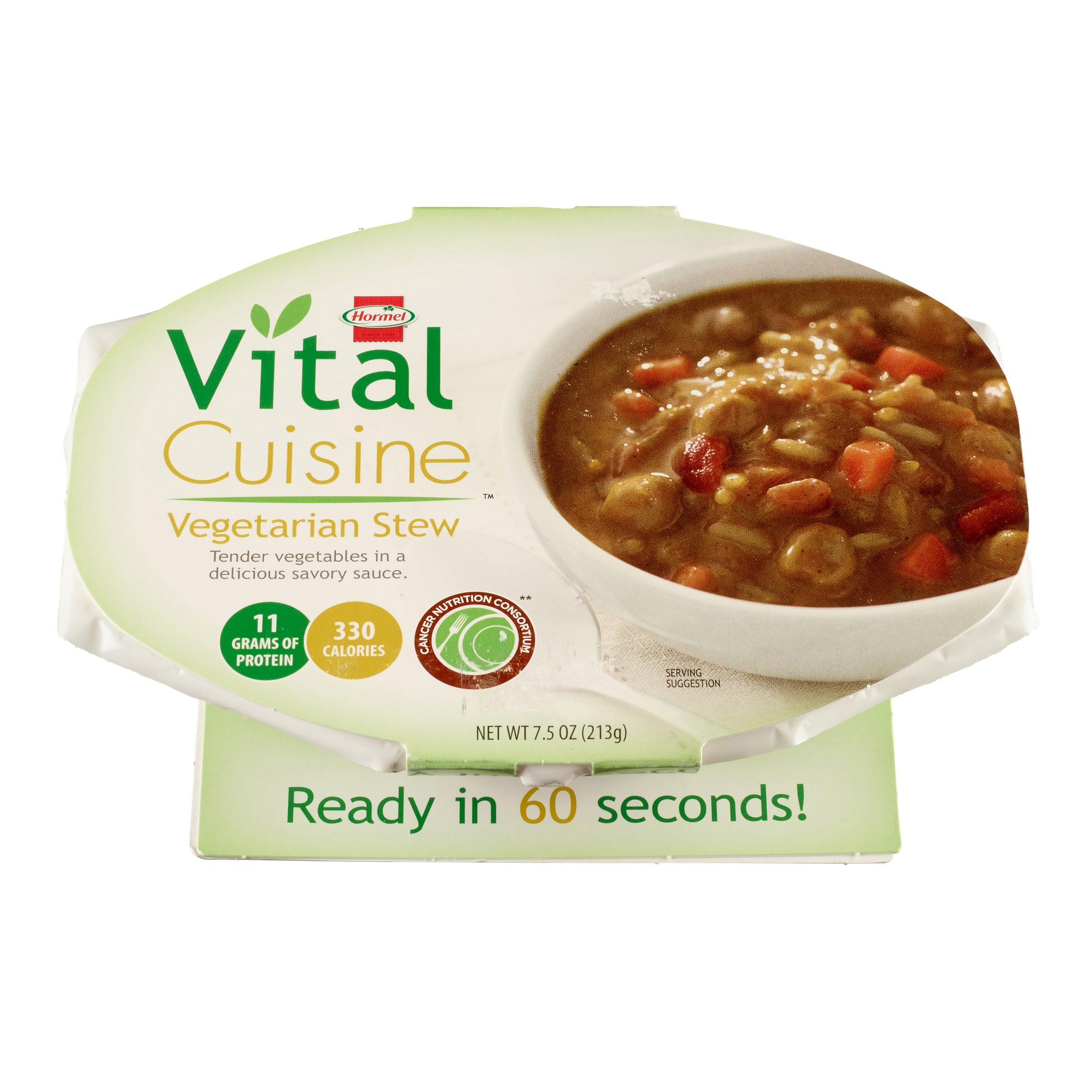 Vital Cuisine Ready to Use Oral Supplement Bowl, Vegetarian Stew Flavor