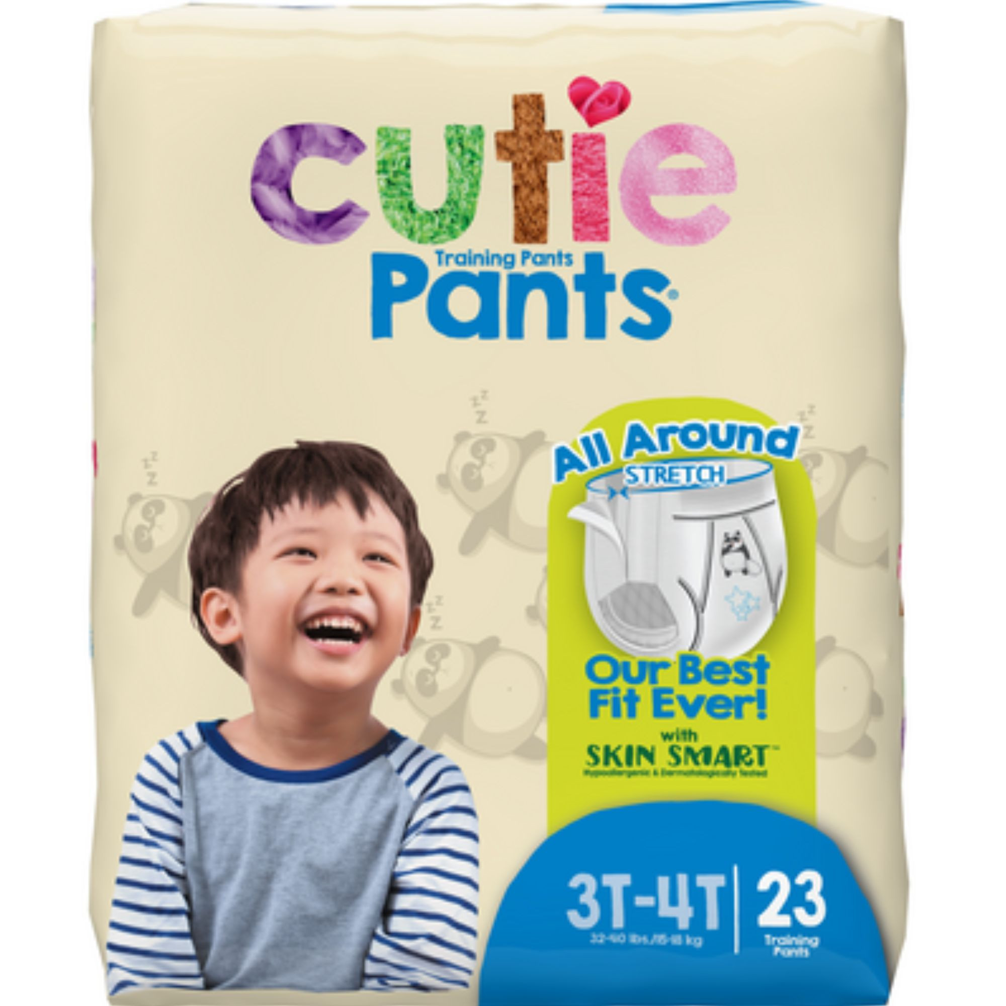 Cutie Pants Disposable Male Toddler Training Pants, Heavy