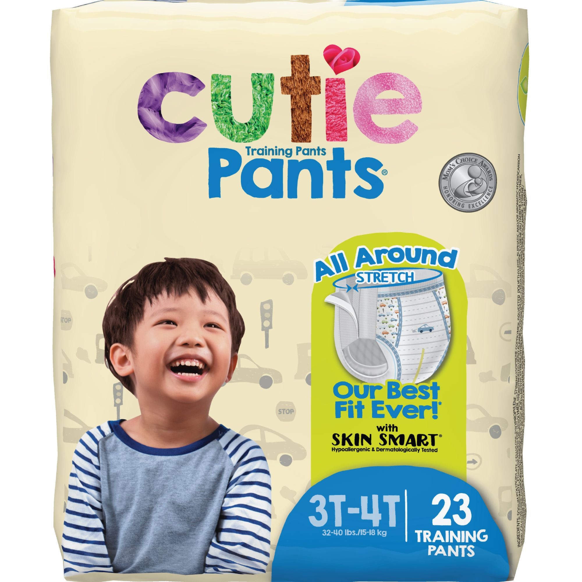 Cutie Pants Disposable Male Toddler Training Pants, Heavy