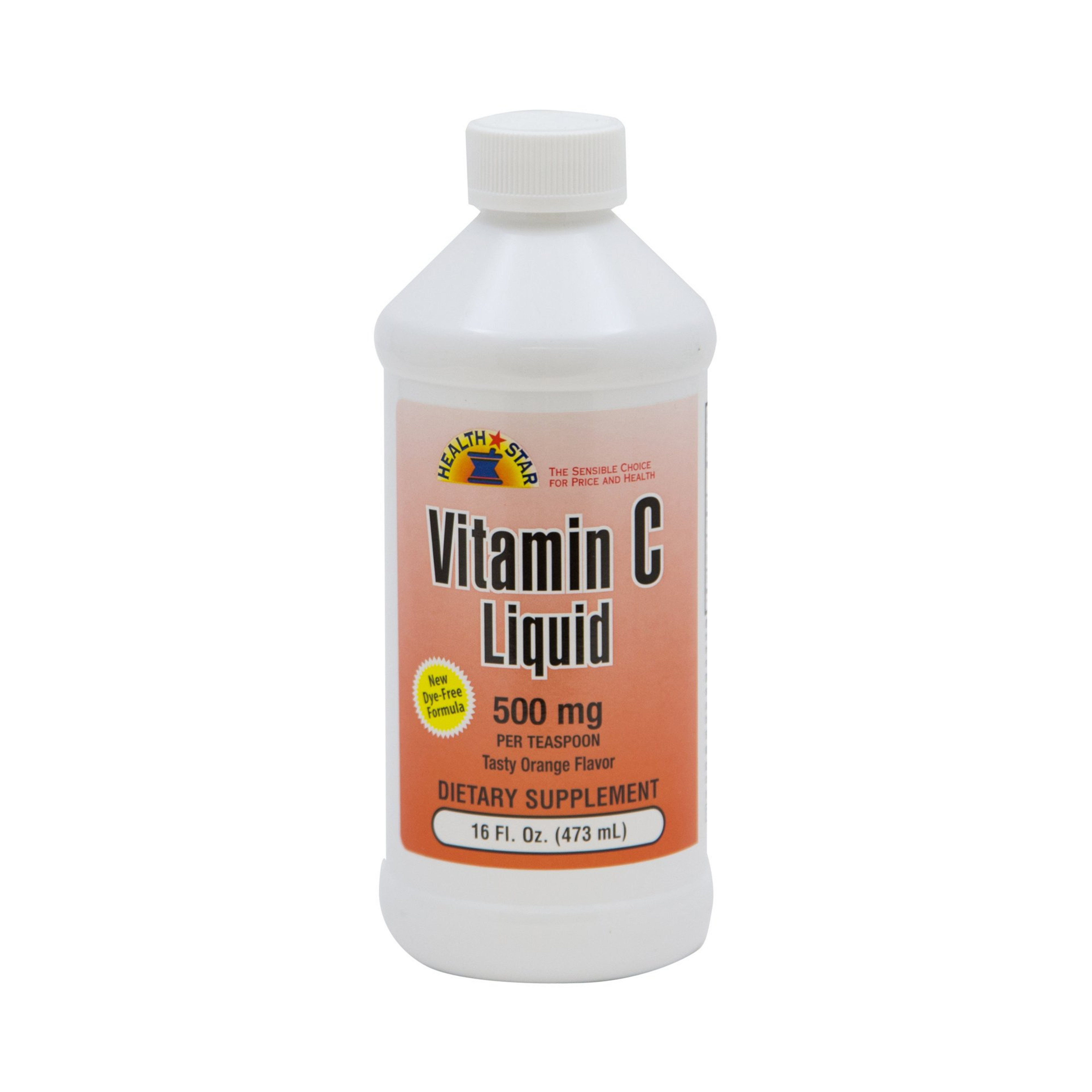 Geri-Care Ascorbic Acid Vitamin C Supplement 500 mg, Liquid