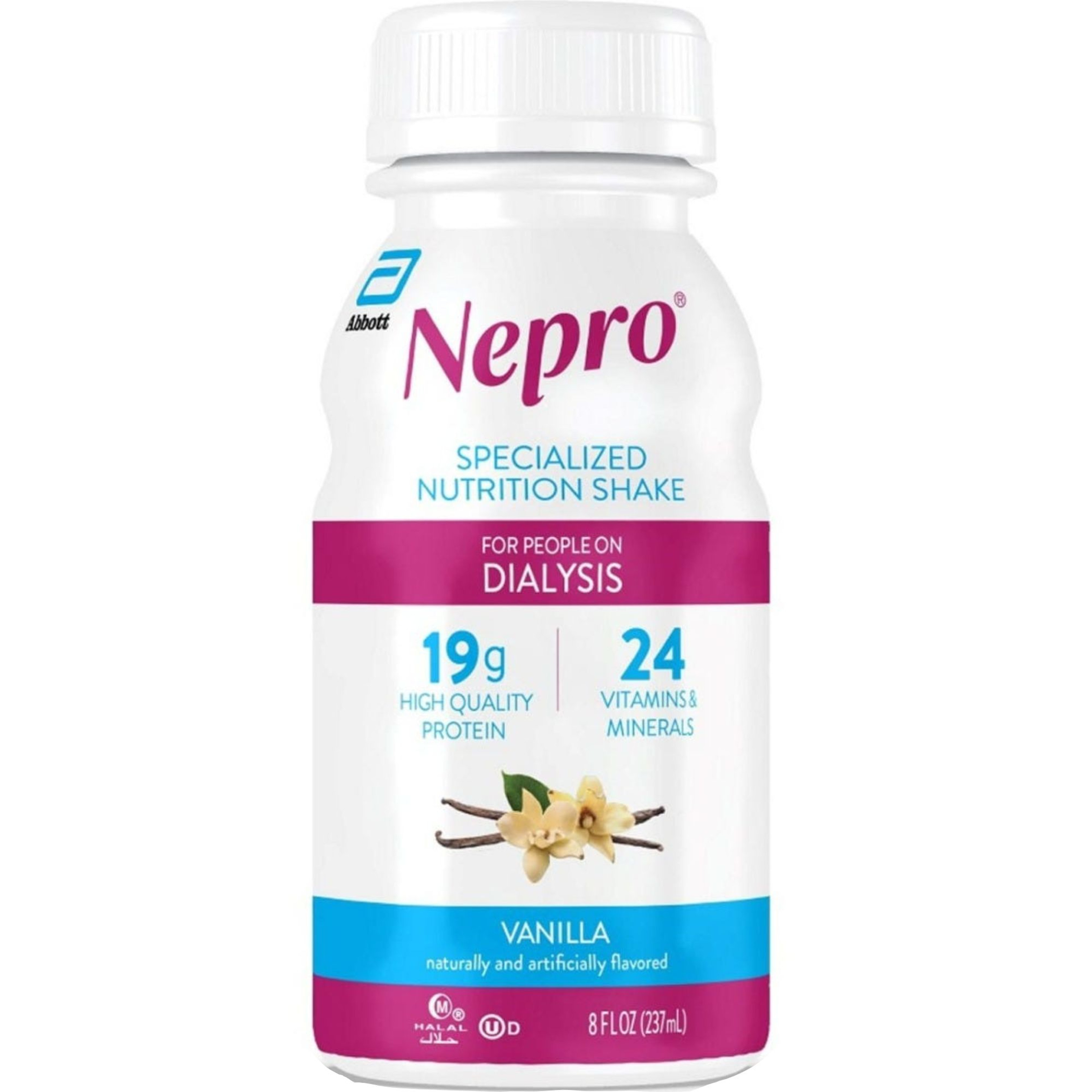 Nepro with Carbsteady Ready to Use Oral Supplement, Vanilla Flavor, 8 oz., Bottle