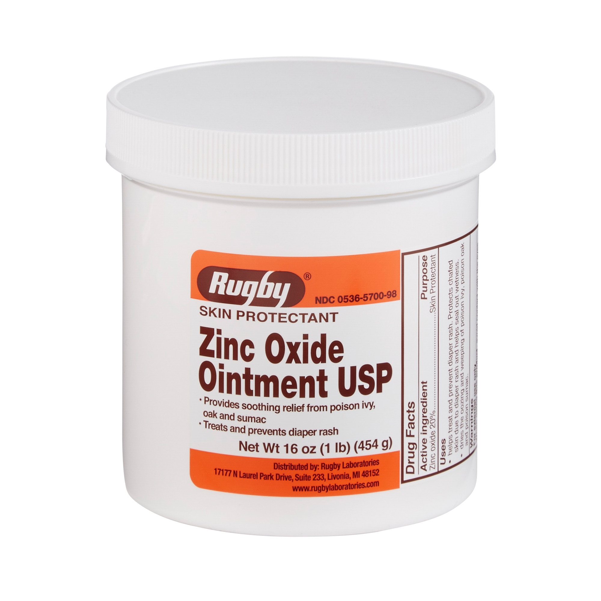 Rugby Unscented Skin Protectant Jar, 16 oz.