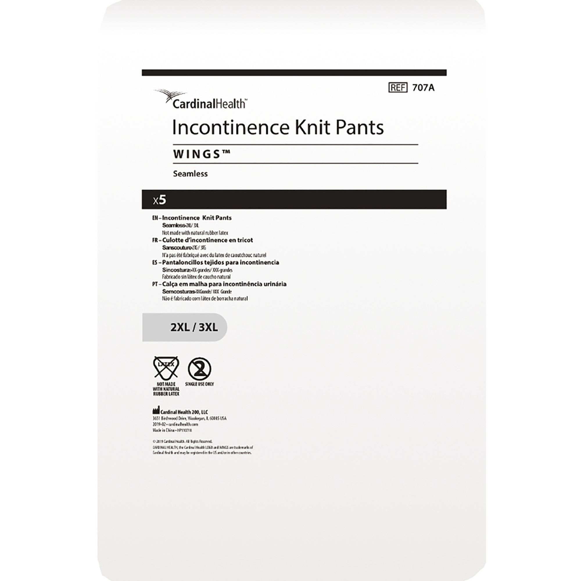 Wings Incontinence Knit Pants