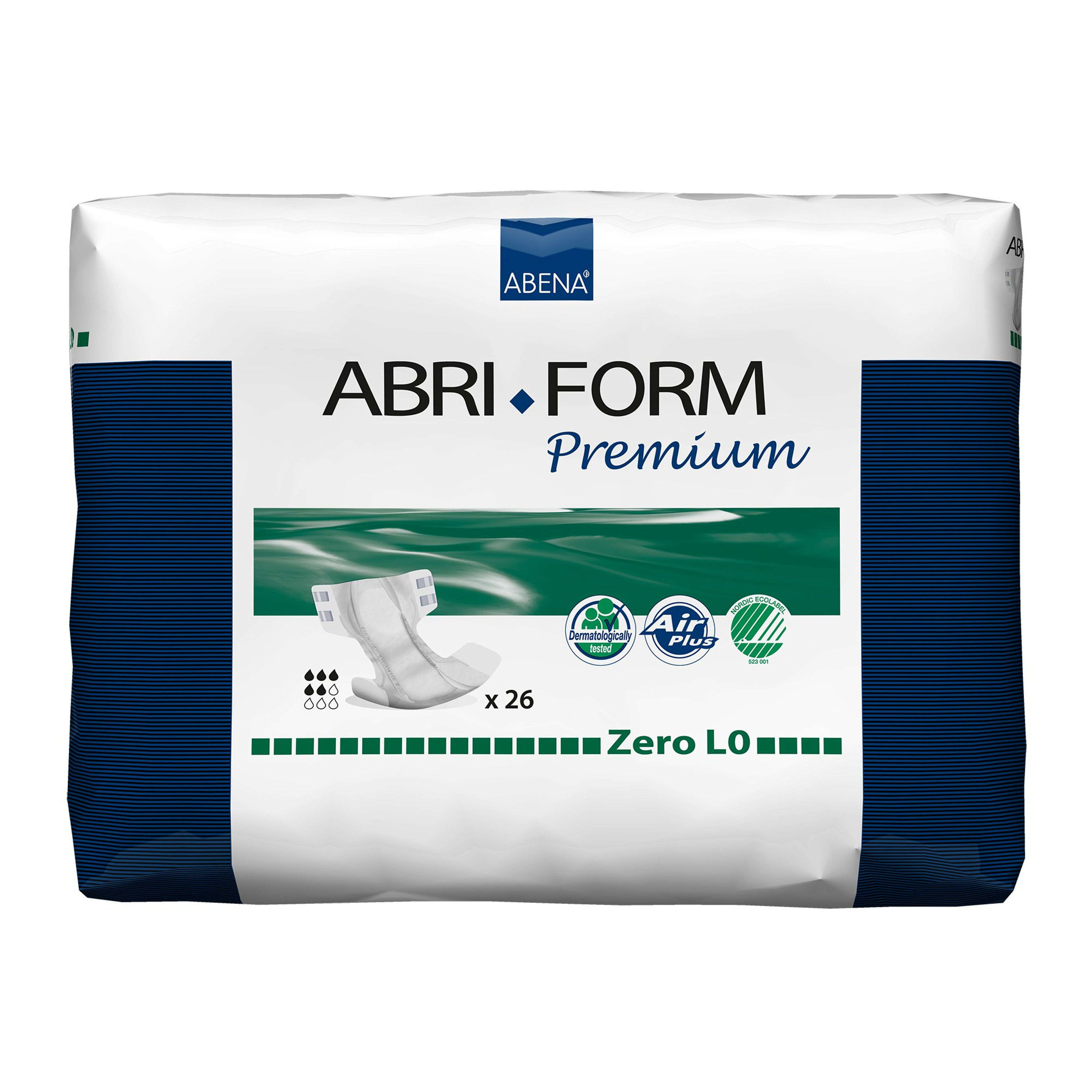 Abri-Form Premium L0 Unisex Adult Disposable Diaper with tabs, Heavy Absorbency