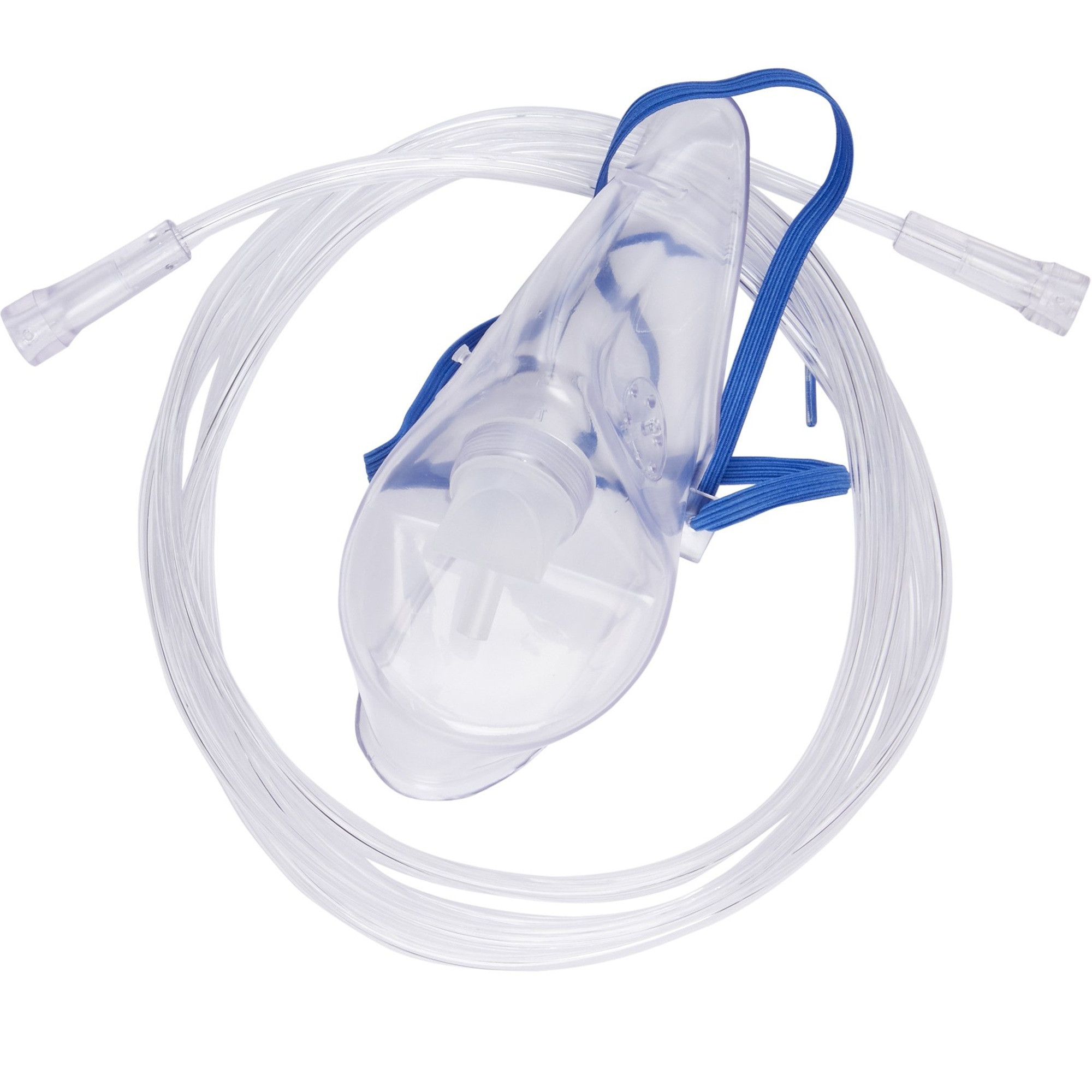 McKesson Elongated Oxygen Mask with Adjustable Head Strap