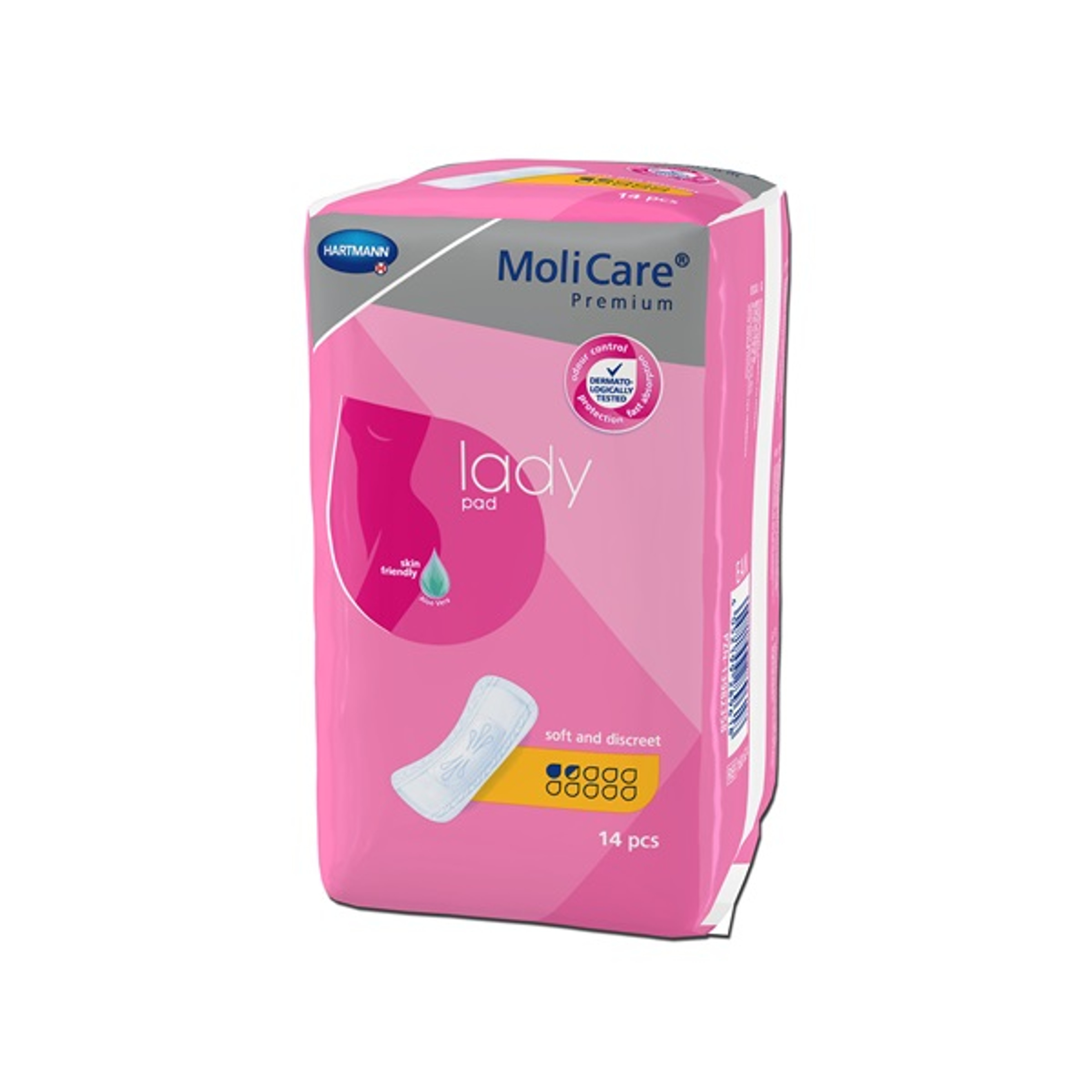 MoliCare Premium Women's Bladder Control Pad, Light Absorbency