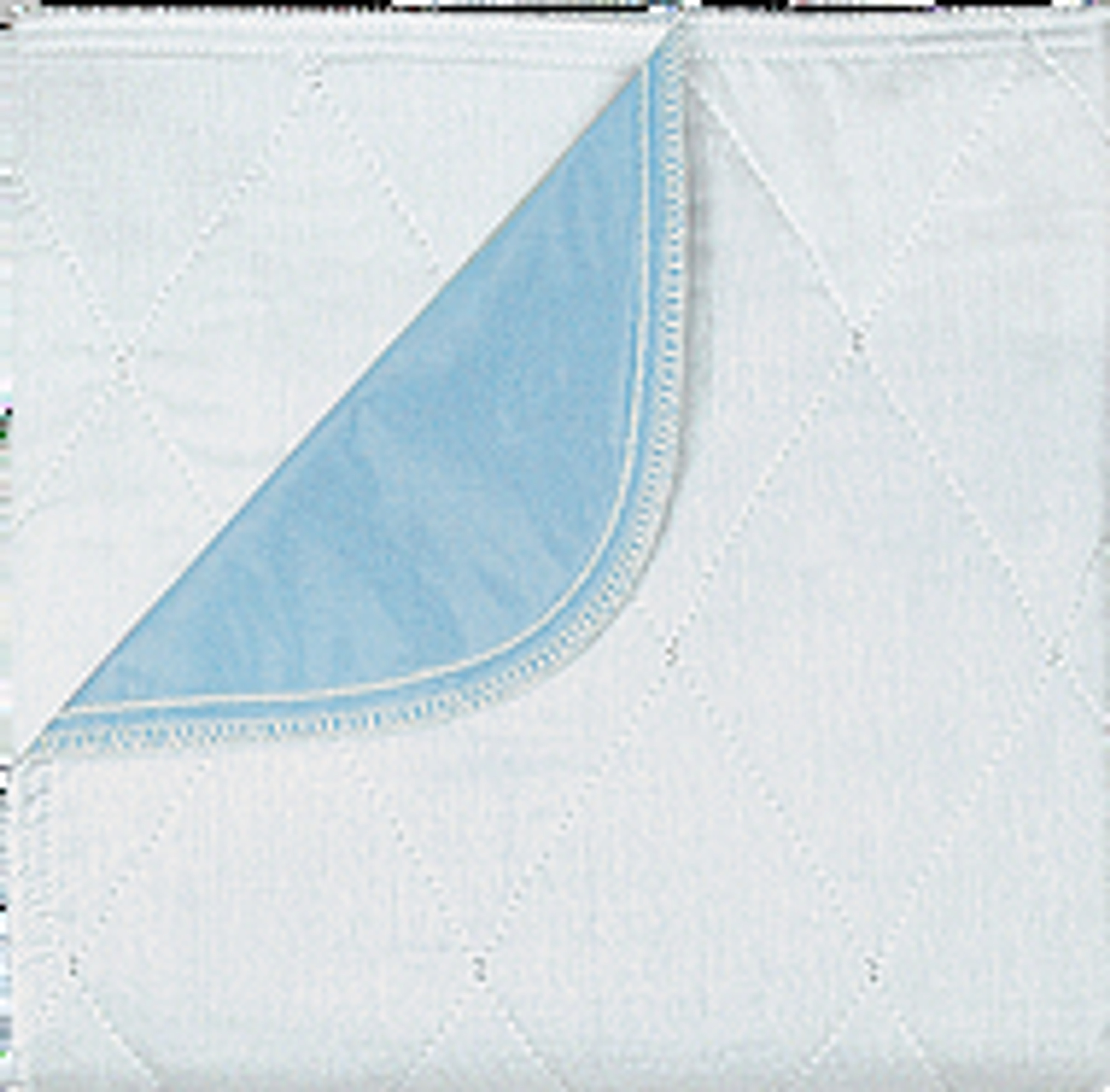 Beck's Classic Econo-Blend Reusable Underpad, Blue, Light Absorbency