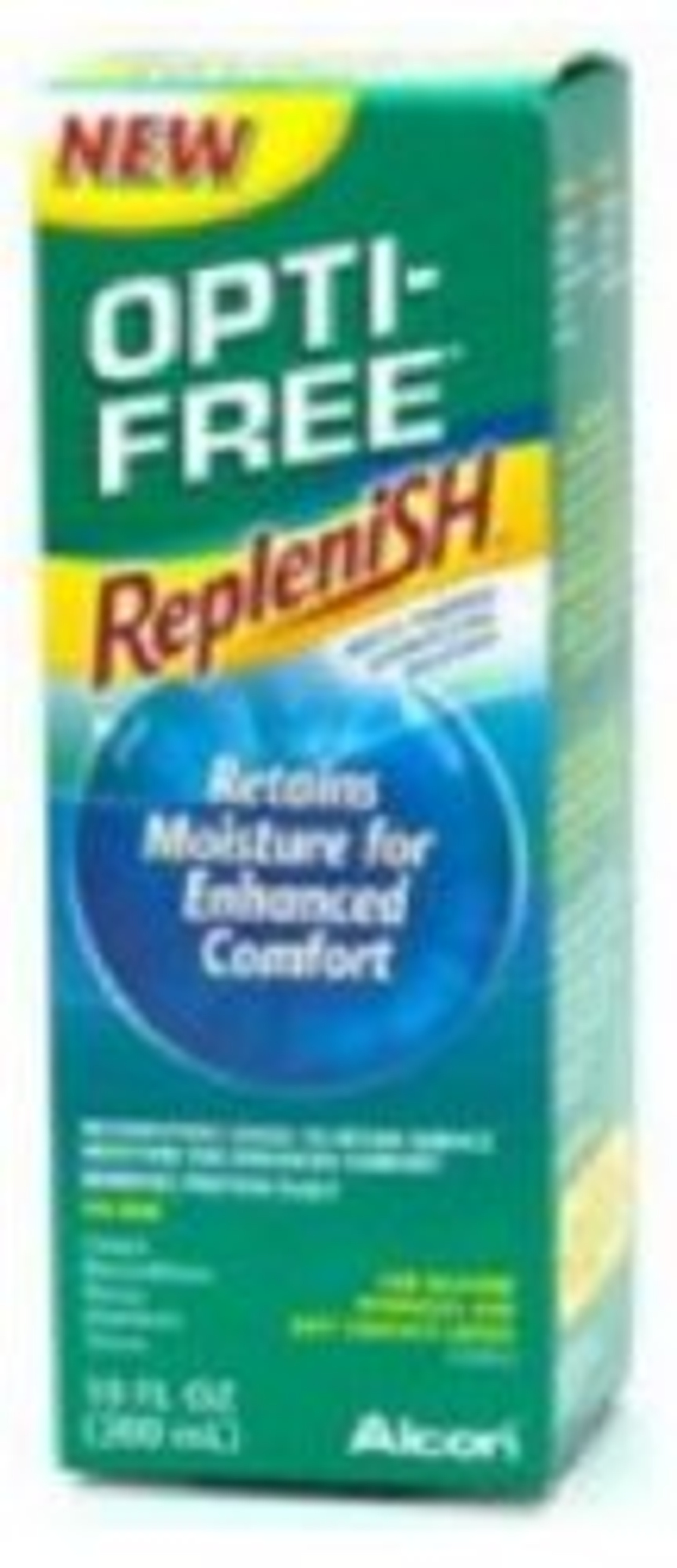 Opti Free Replenish Contact Lens Solution, 10 oz.
