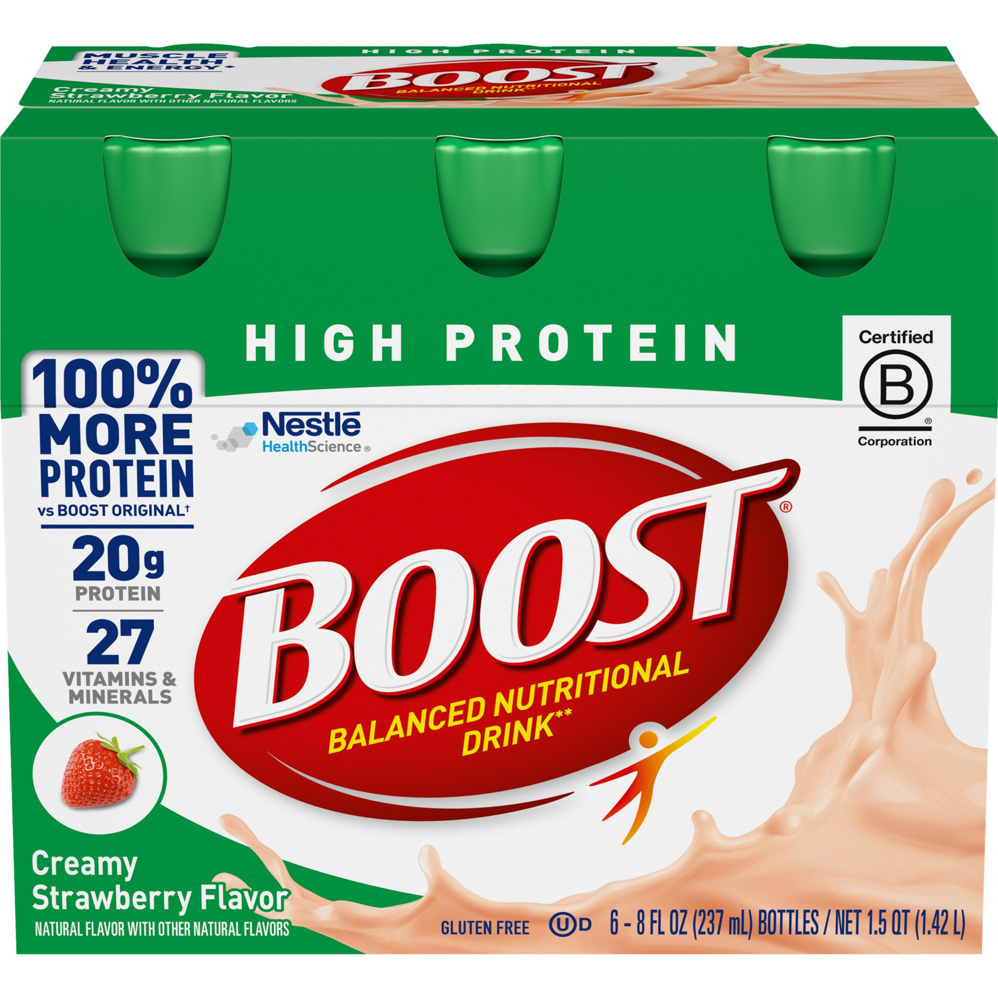 Boost High Protein Oral Supplement, Bottle