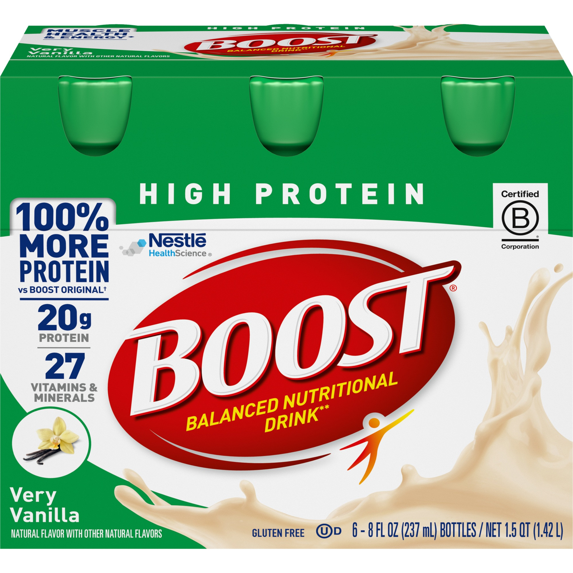 Boost High Protein Oral Supplement, Bottle