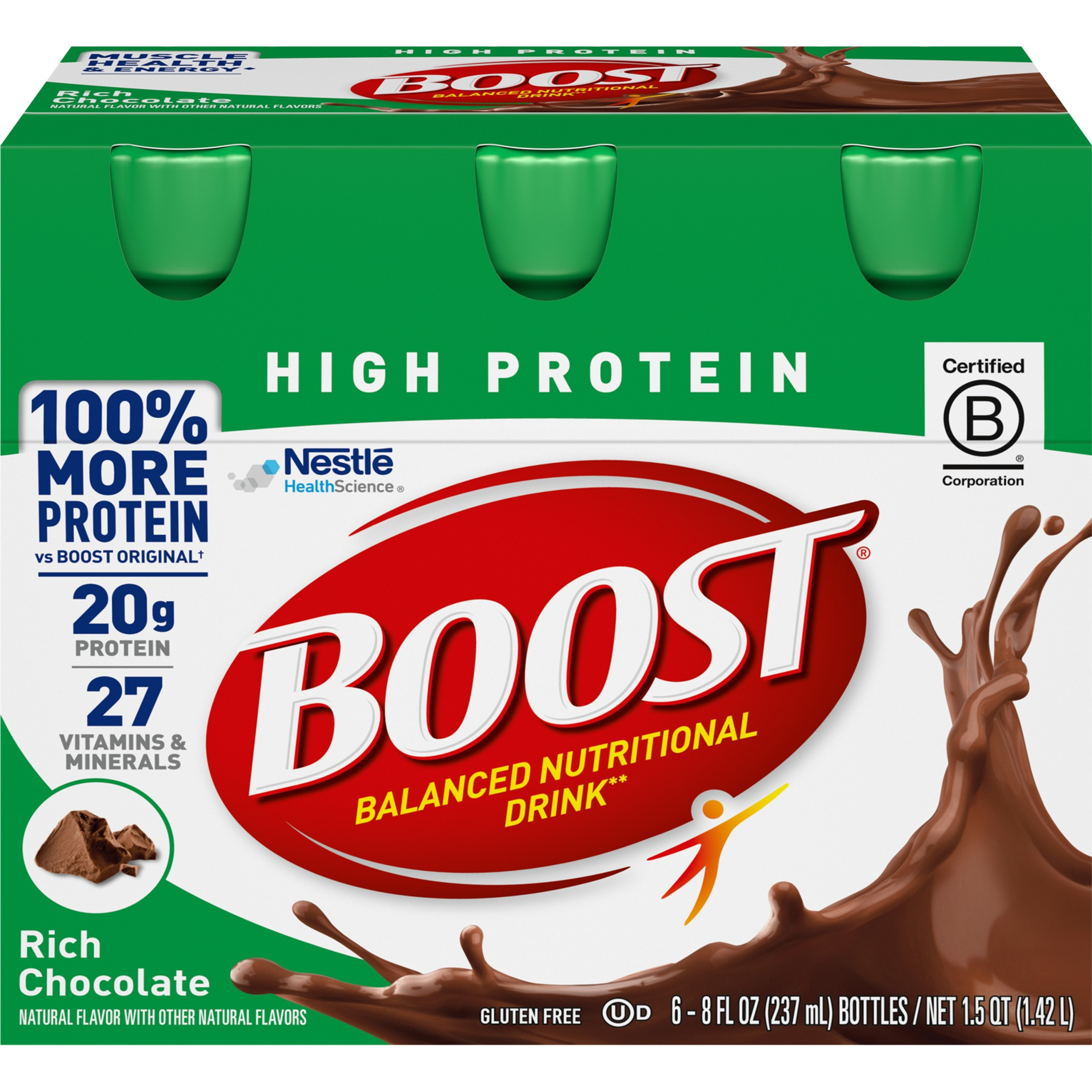 Boost High Protein Oral Supplement, Bottle