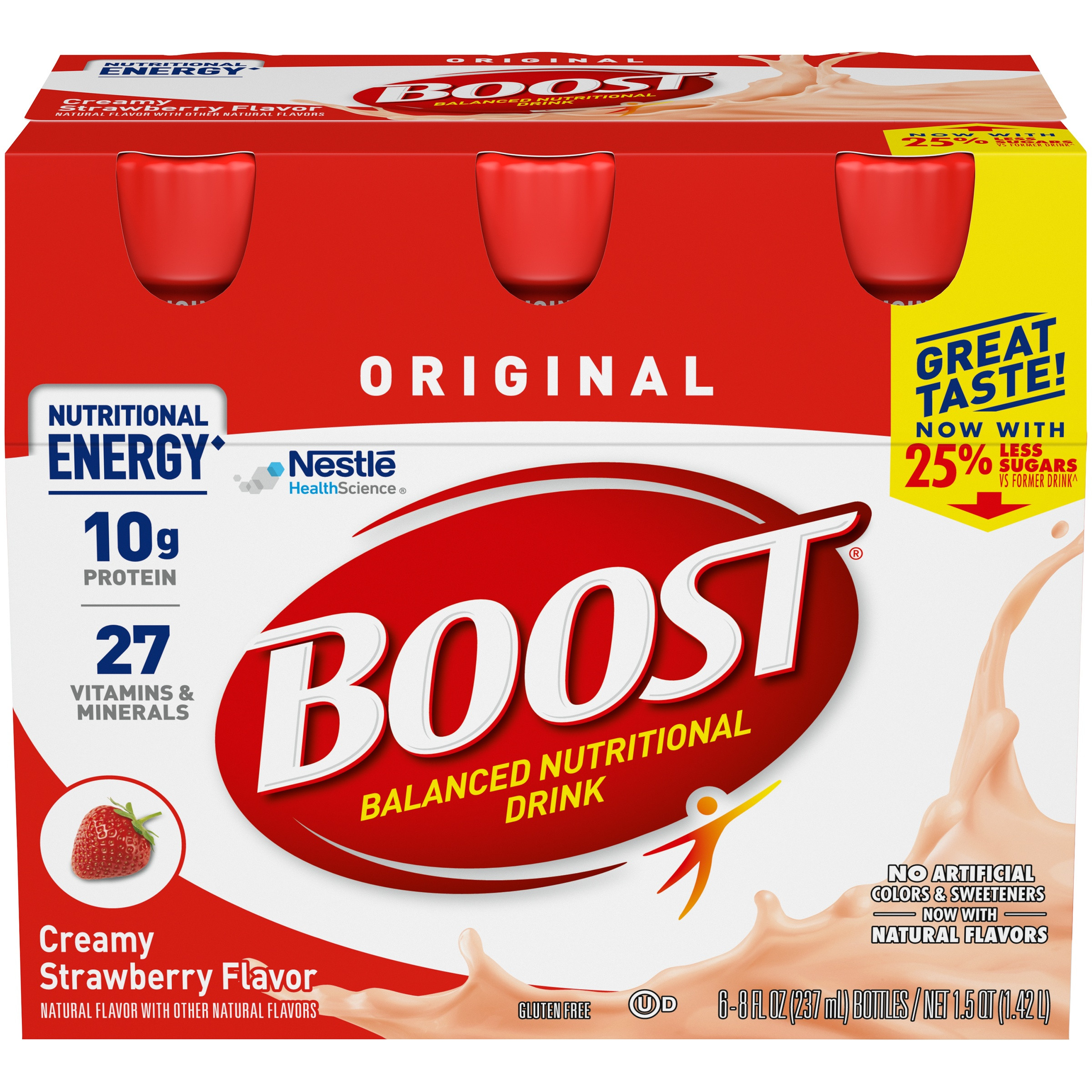 Boost Original Nutritional Shake, Bottle