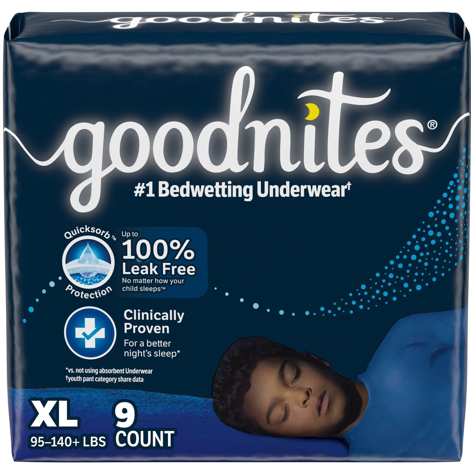 GoodNites NightTime Underwear for Boys