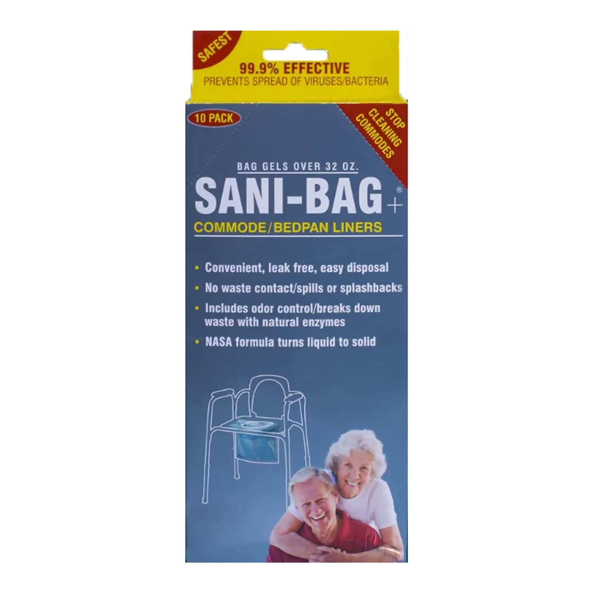 Sani-Bag+ Commode Liner