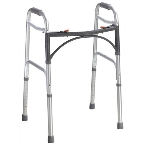 McKesson Aluminium Folding Walker without Wheels