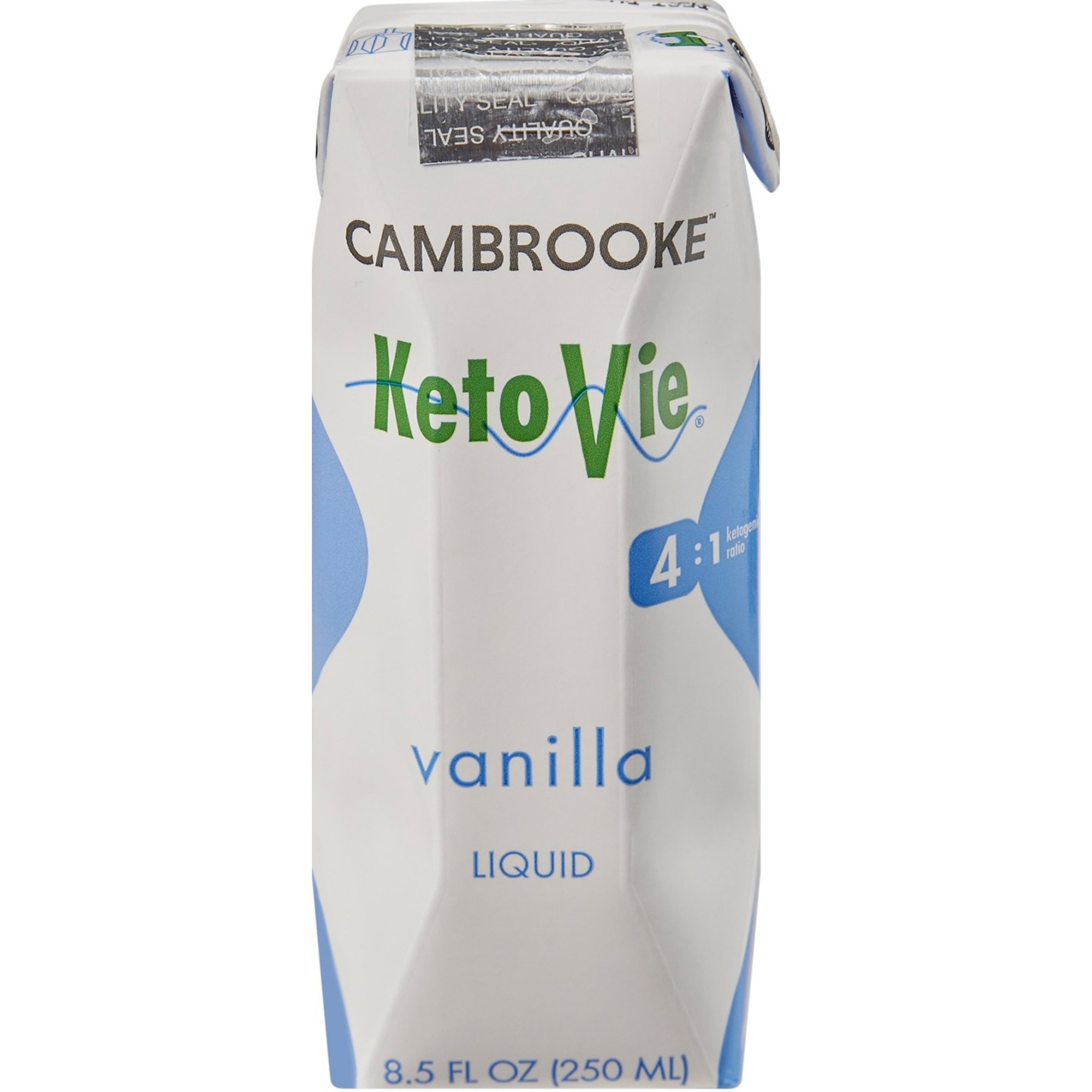 Cambrooke KetoVie Liquid Oral Supplement, Vanilla, 8.5 oz.