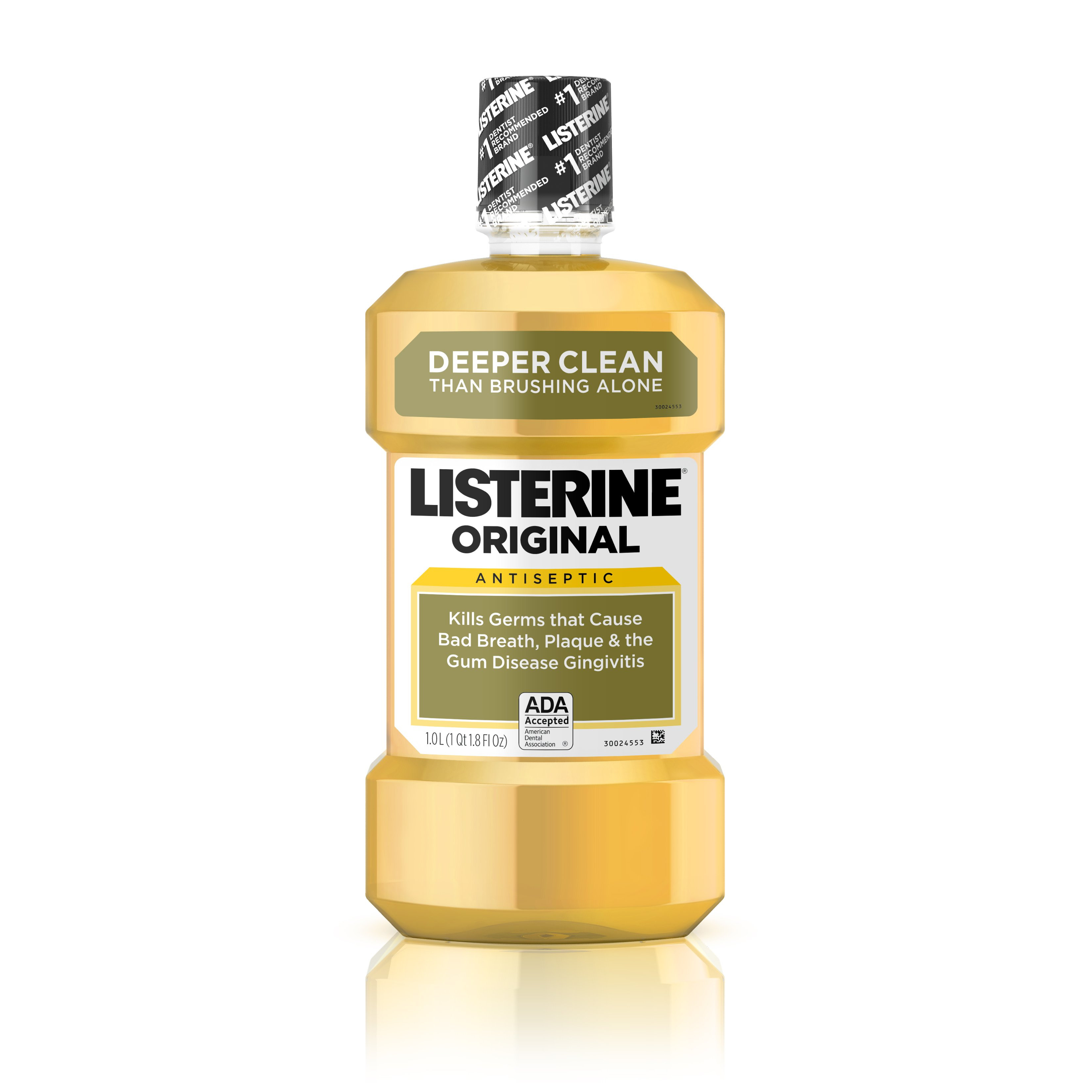 Listerine Original Antiseptic Mouthwash, 500 mL