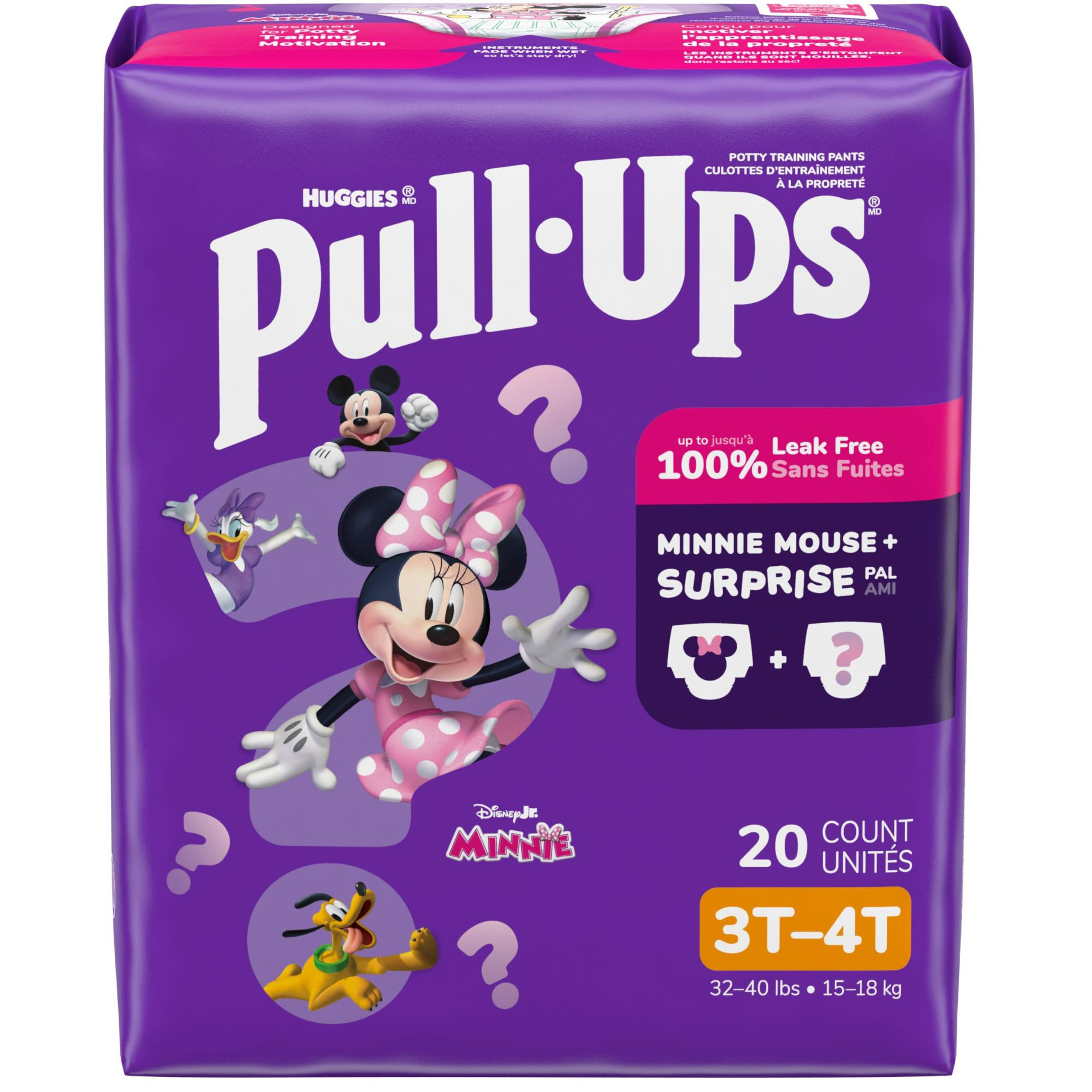Pull-Ups Girls' Training Pants with Outstanding Protection