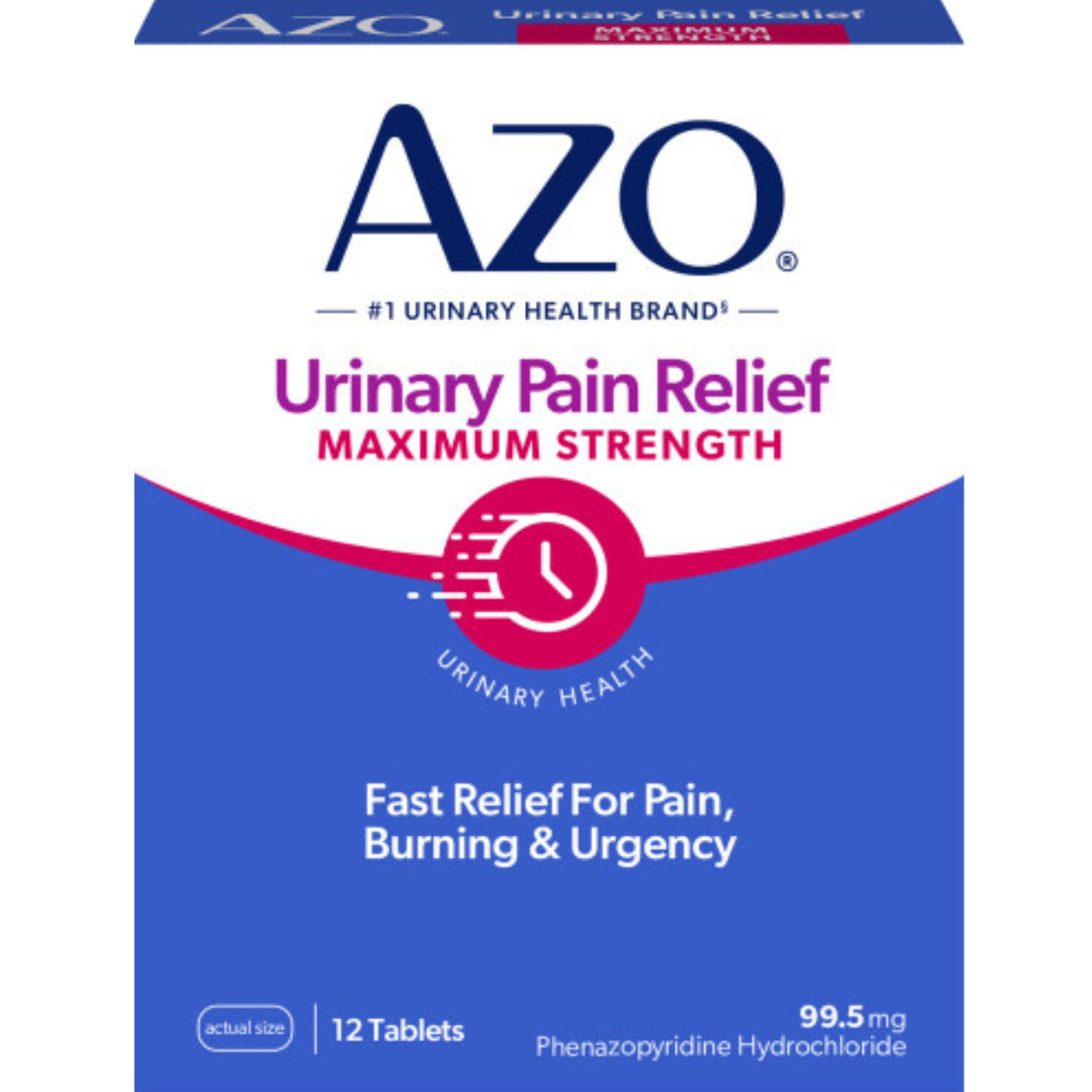 AZO Urinary Pain Relief, Maximum Strength