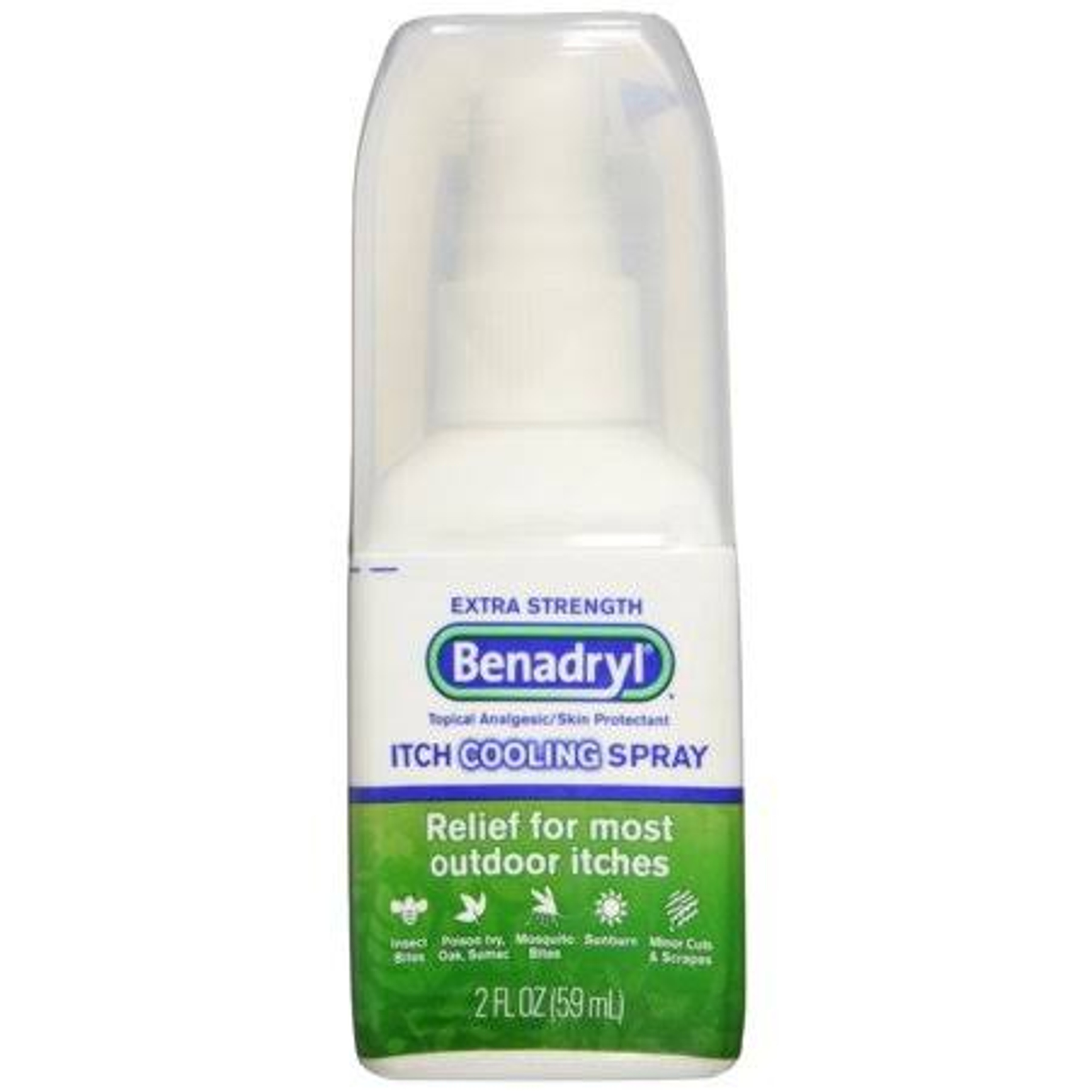 Benadryl Extra Strength Itch Cooling Spray, 2 oz.