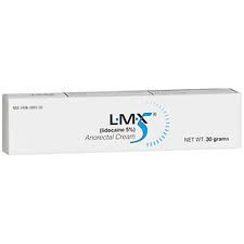 LMX 5 Anorectal Cream, Lidocaine 5%, .5 oz.