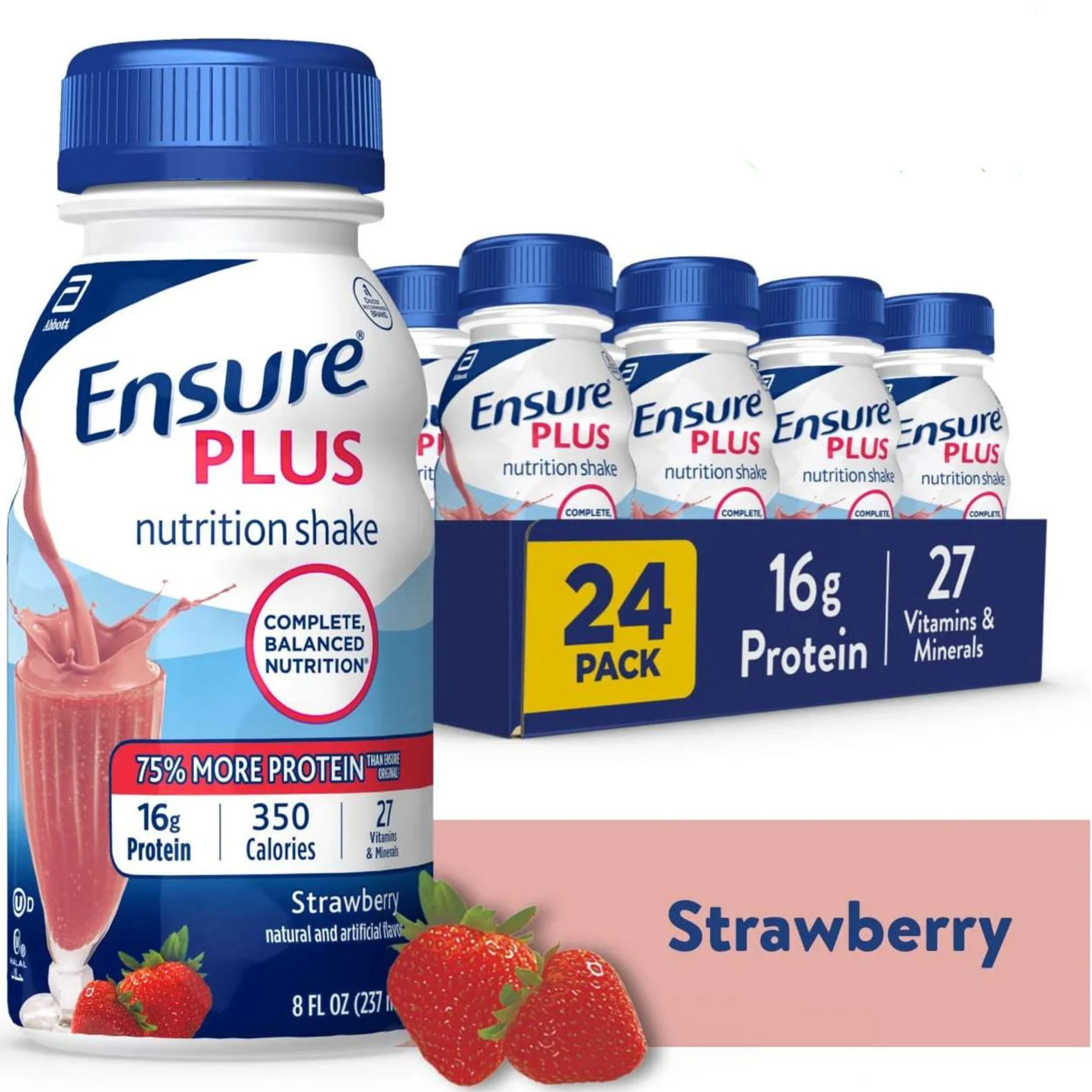 Ensure Plus Nutritional Shake, Bottle