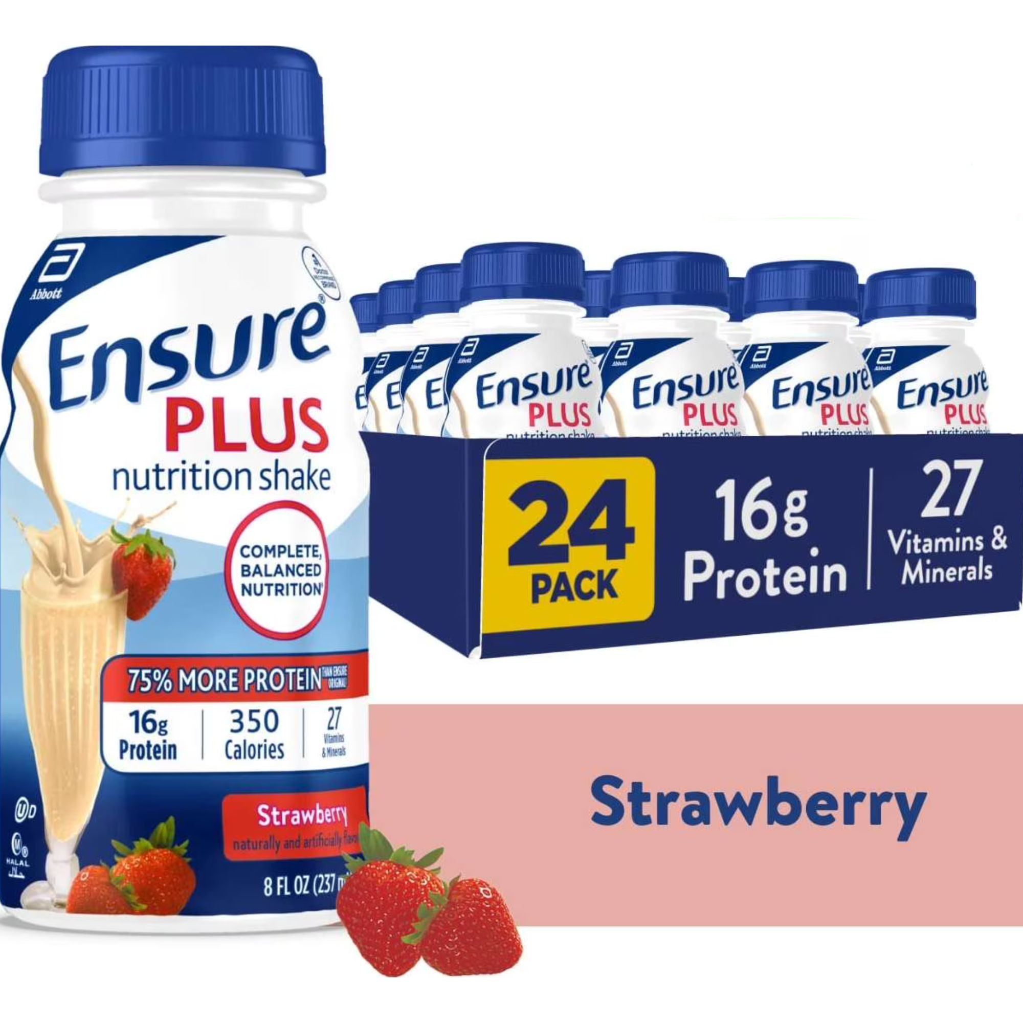 Ensure Plus Nutritional Shake, Bottle