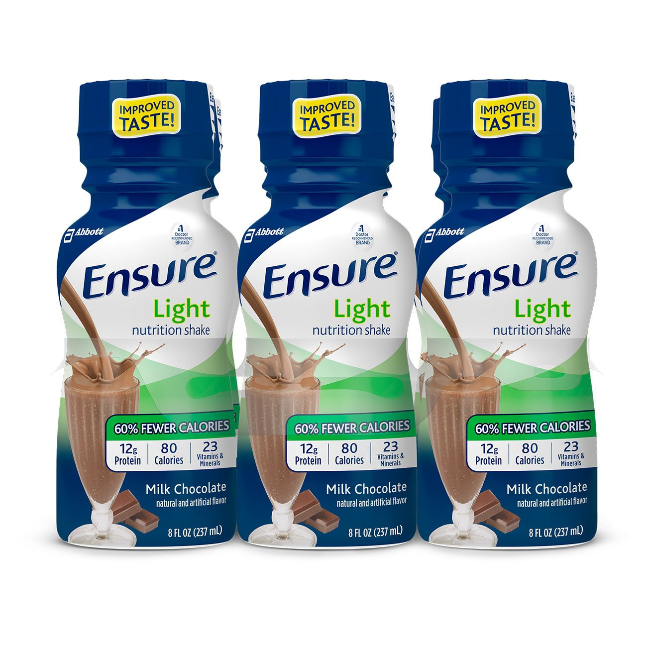 Ensure Light Nutrition Shake, 8 oz, Milk Chocolate