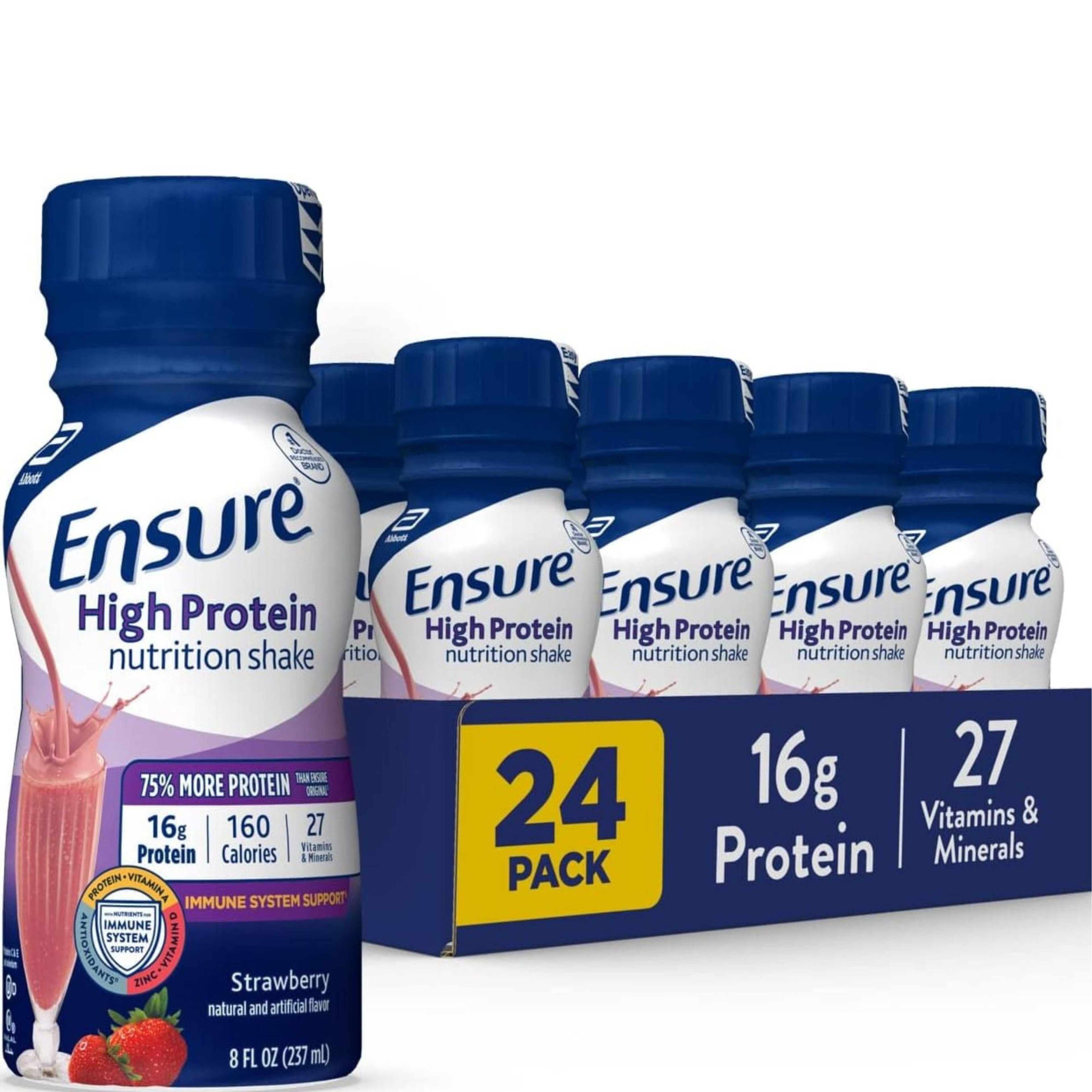Ensure High Protein Nutritional Shake, Bottle