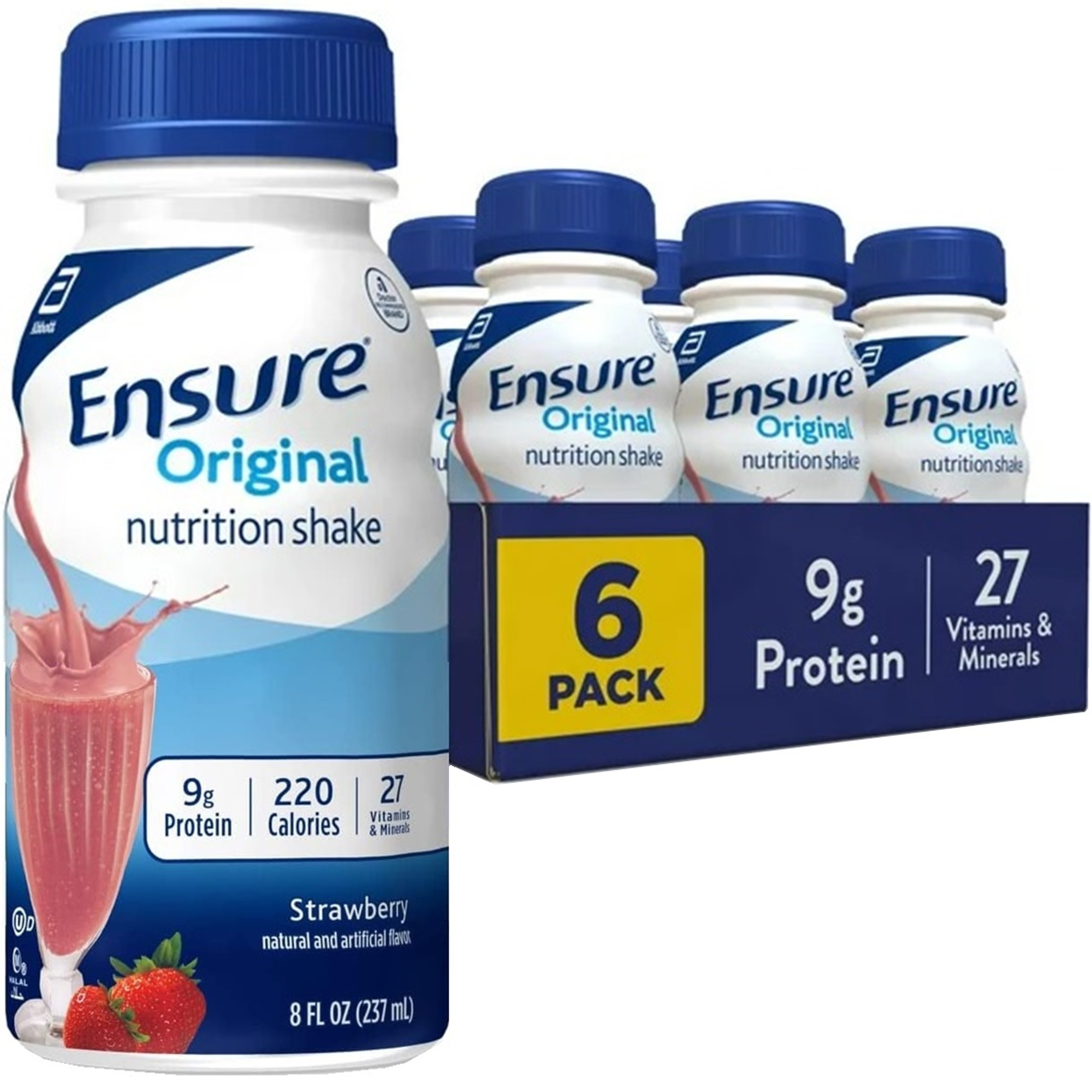 Ensure Original Nutritional Shake, 8 oz., Strawberry