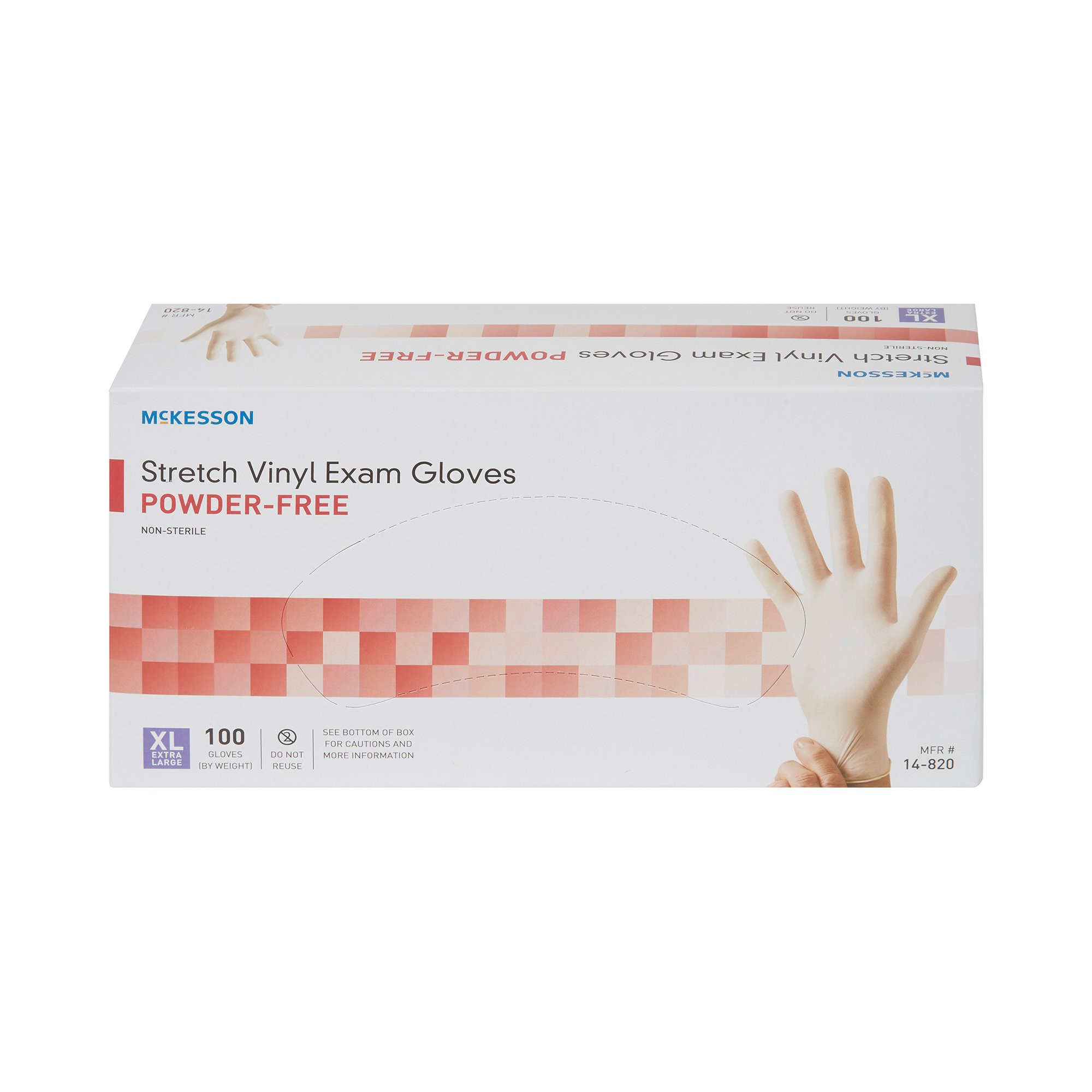 McKesson Stretch Vinyl Exam Gloves
