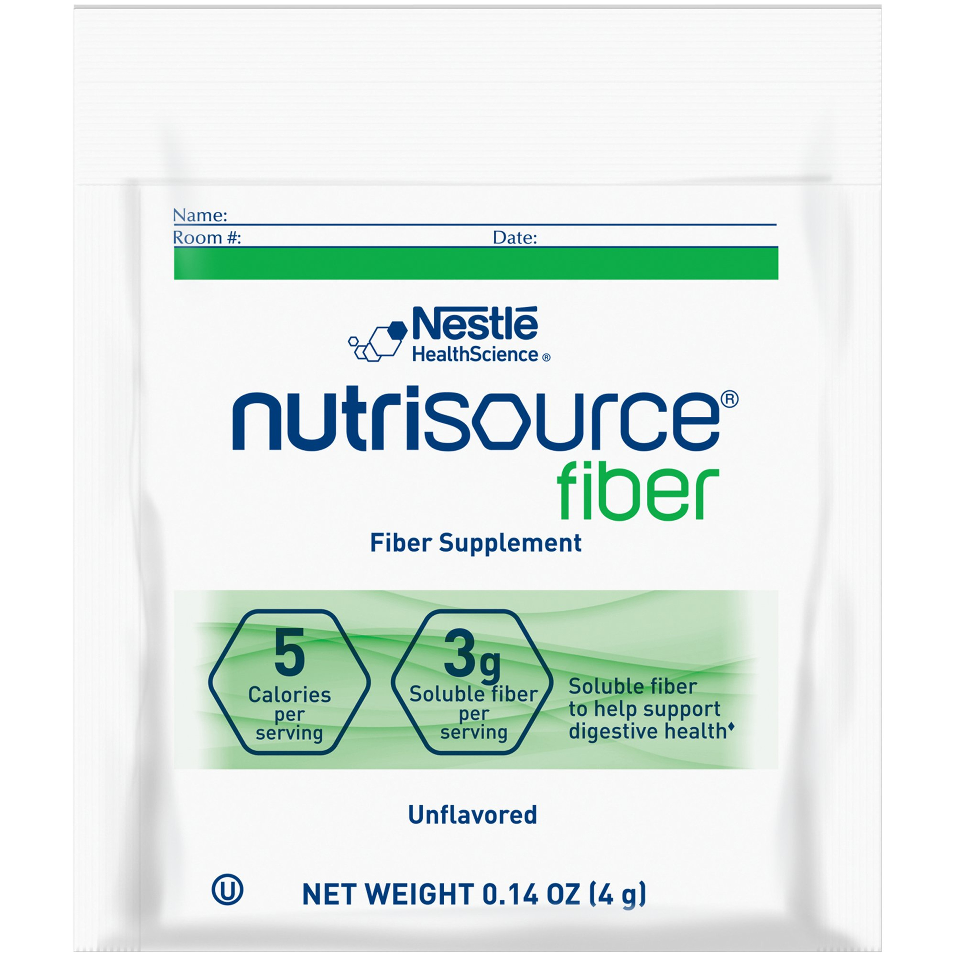 Nutrisource Fiber Supplement Powder, Unflavored, 4 grams