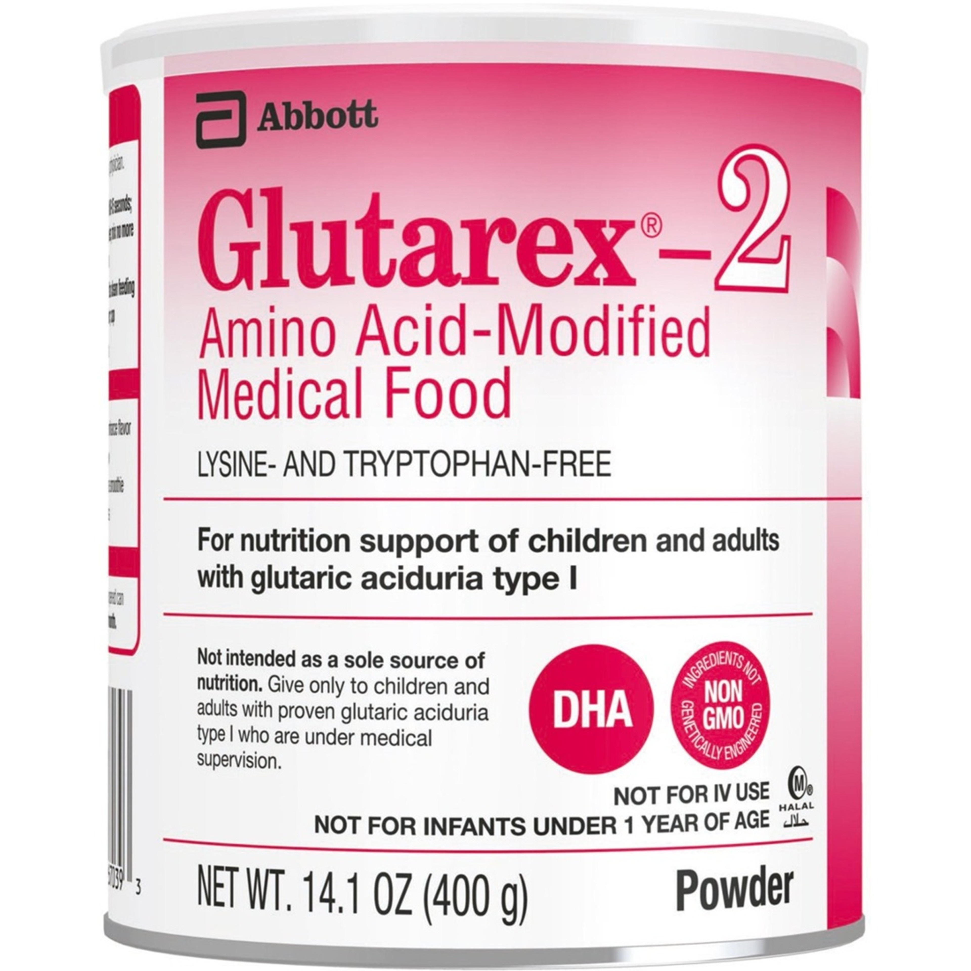 Glutarex-2 Amino Acid-Modified Medical Food Powder, 14.1 oz.