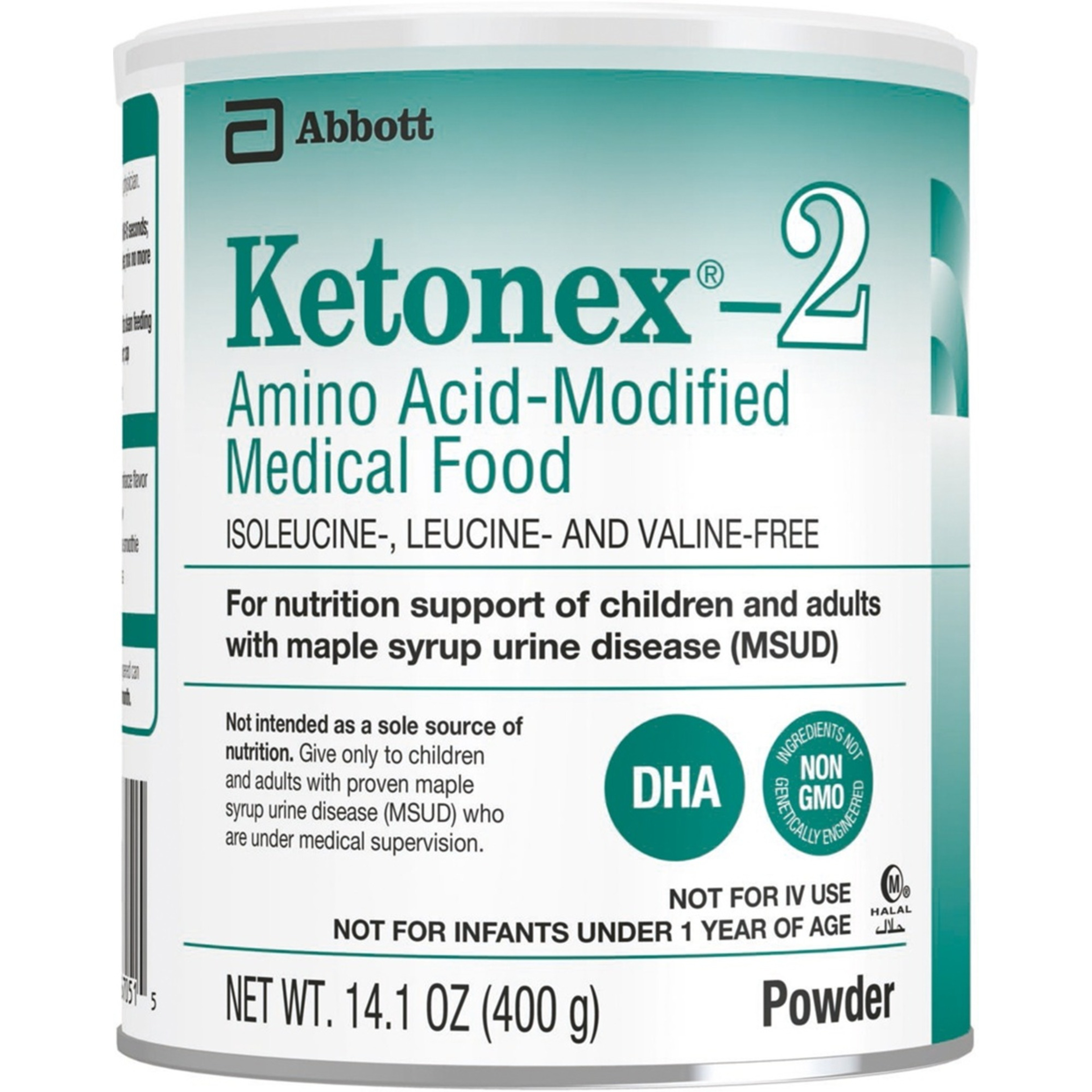 Ketonex-2 Amino Acid-Modified Medical Food Powder, 14.1 oz.