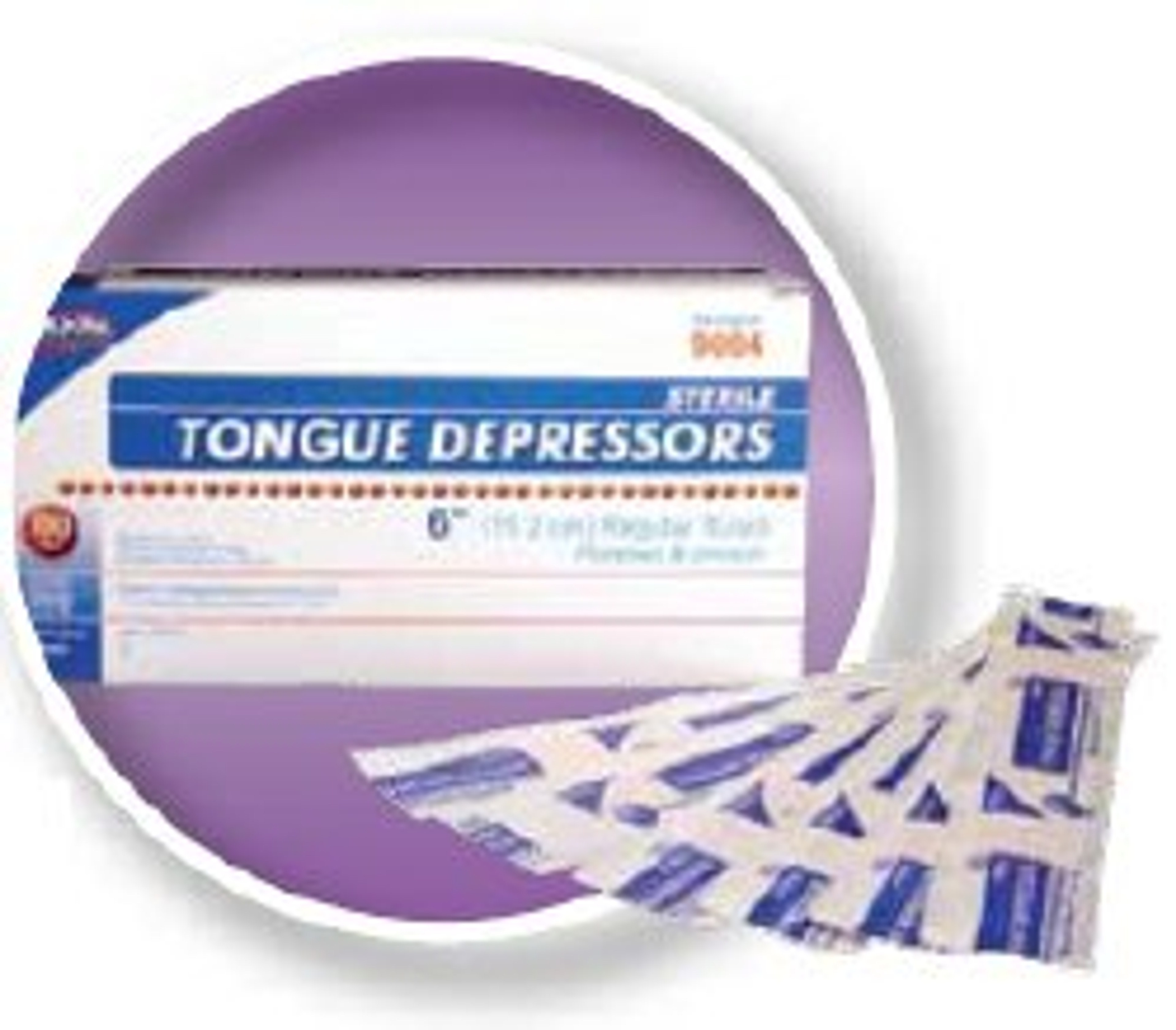 Dukal Sterile Tongue Depressors, 6"