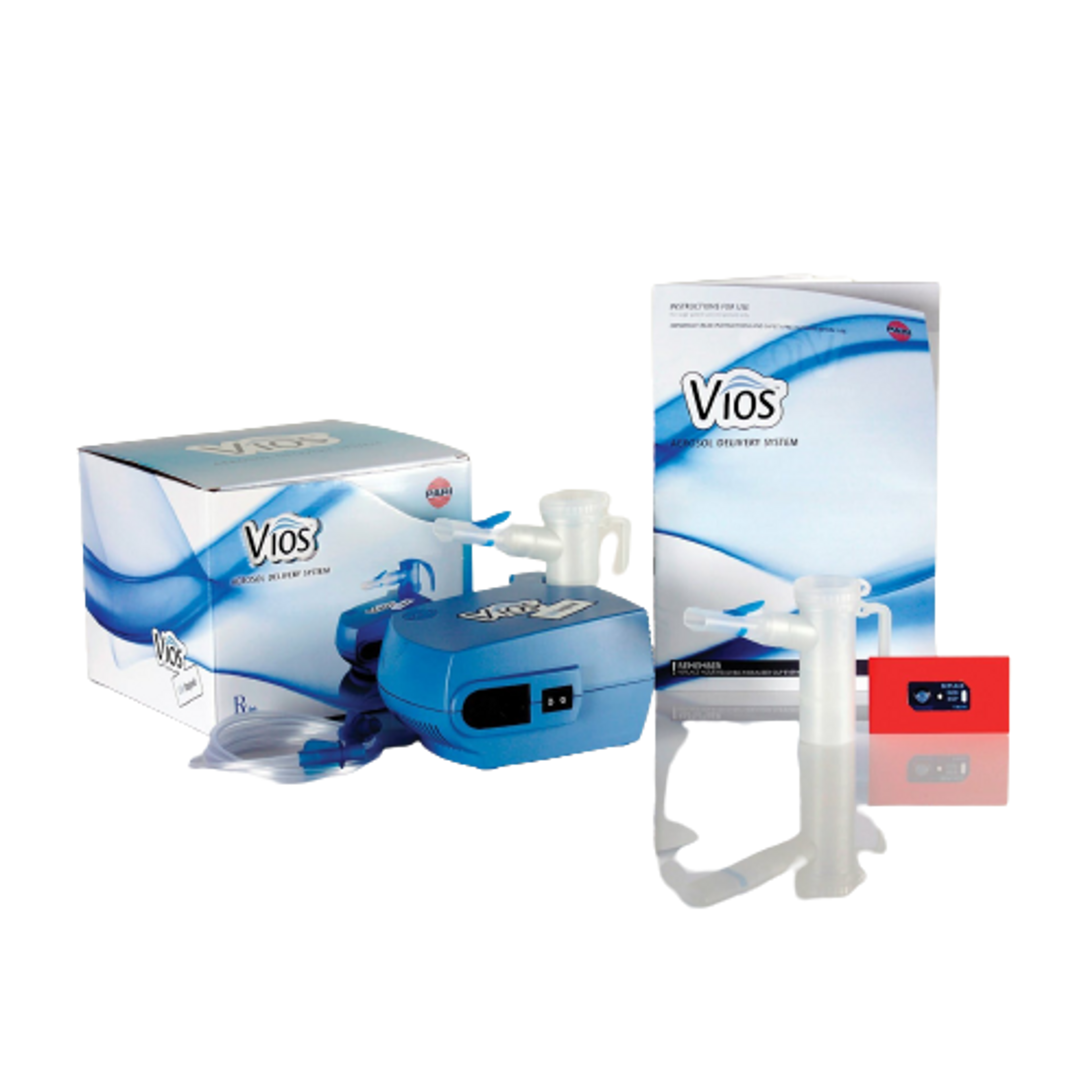 Vios LC Sprint Compressor Nebulizer System with 8 mL Medication Cup & Pediatric Aerosol Mask