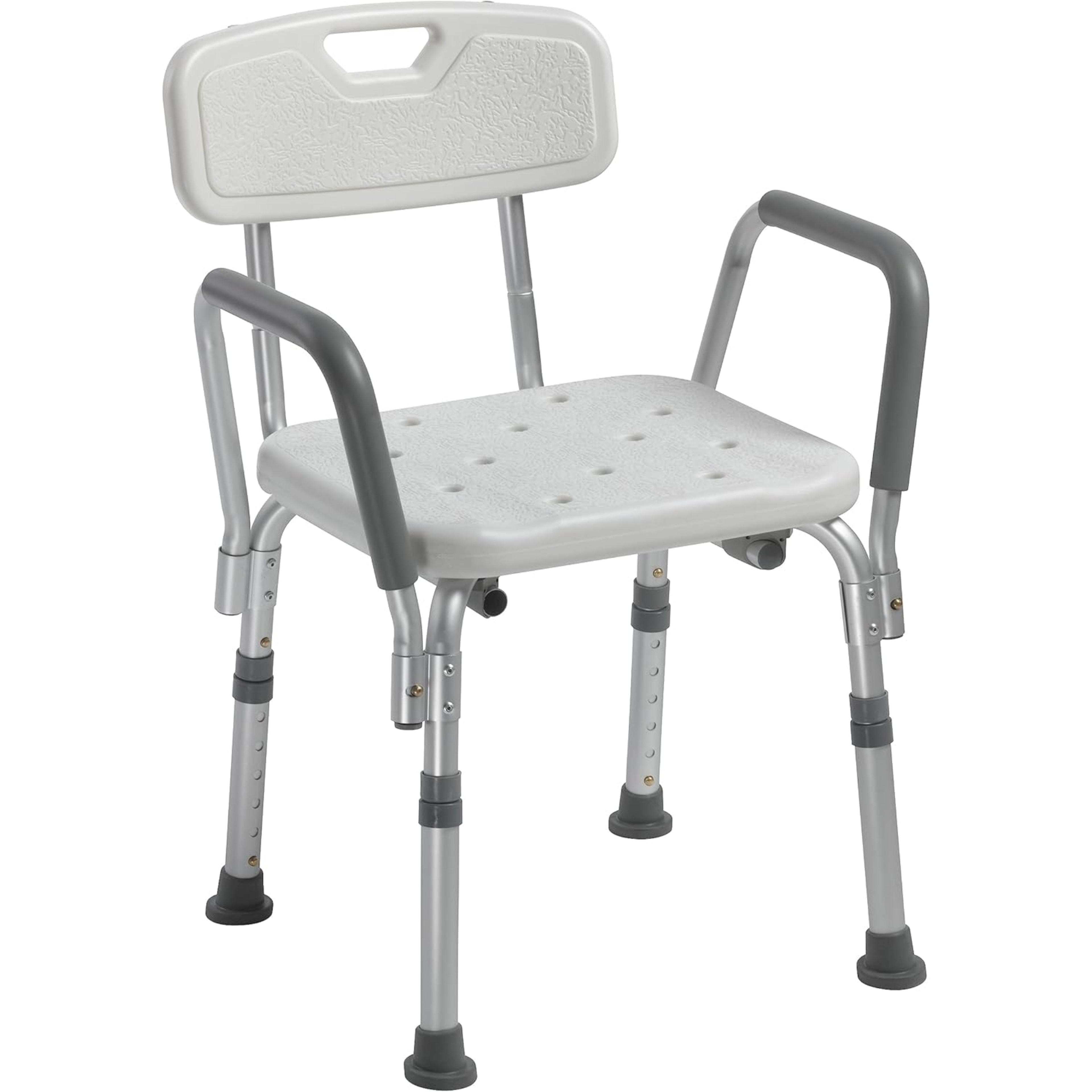 Drive Shower Chair with Back and Removable Padded Arms