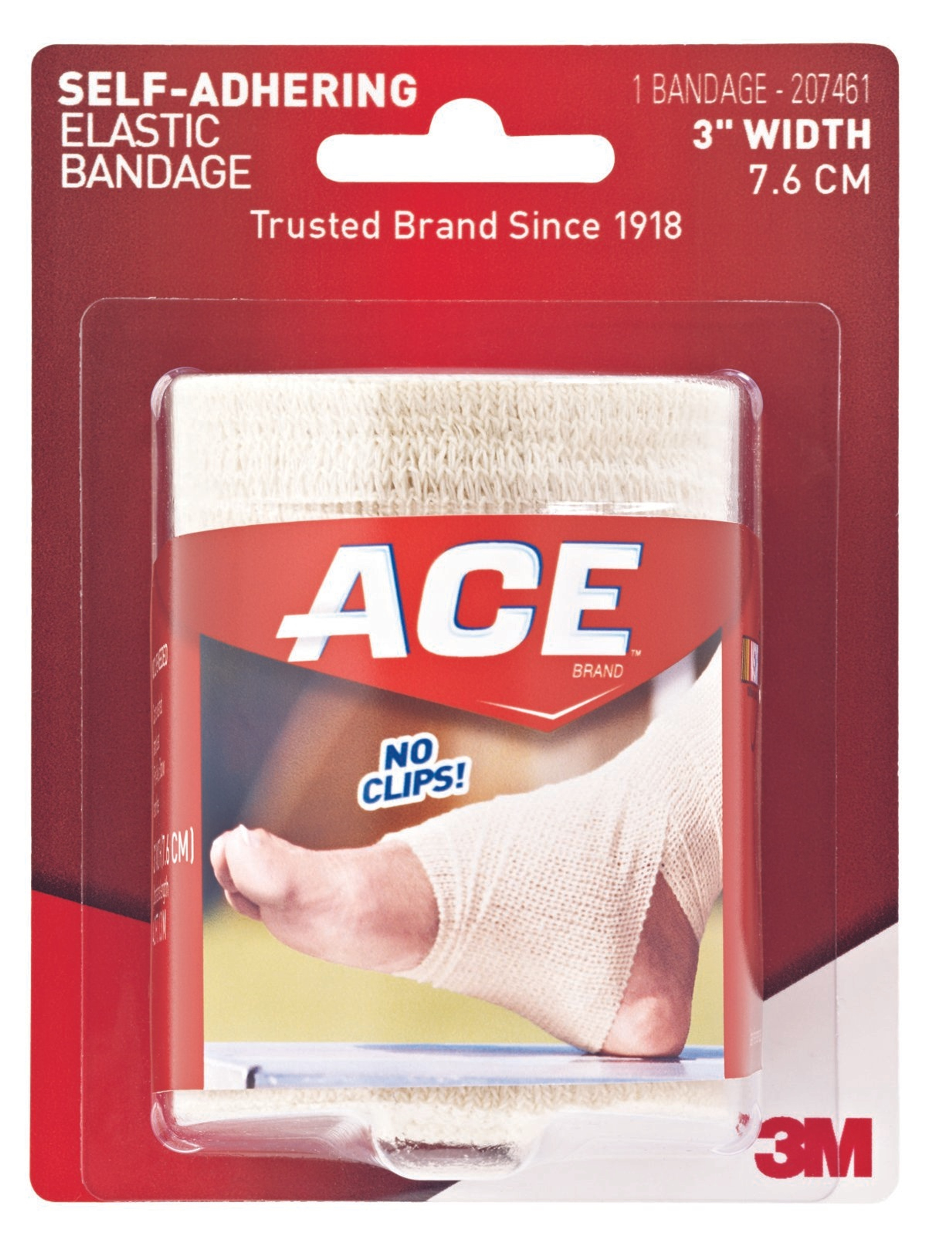3M ACE Self-Adhering Foot Compression Elastic Bandages
