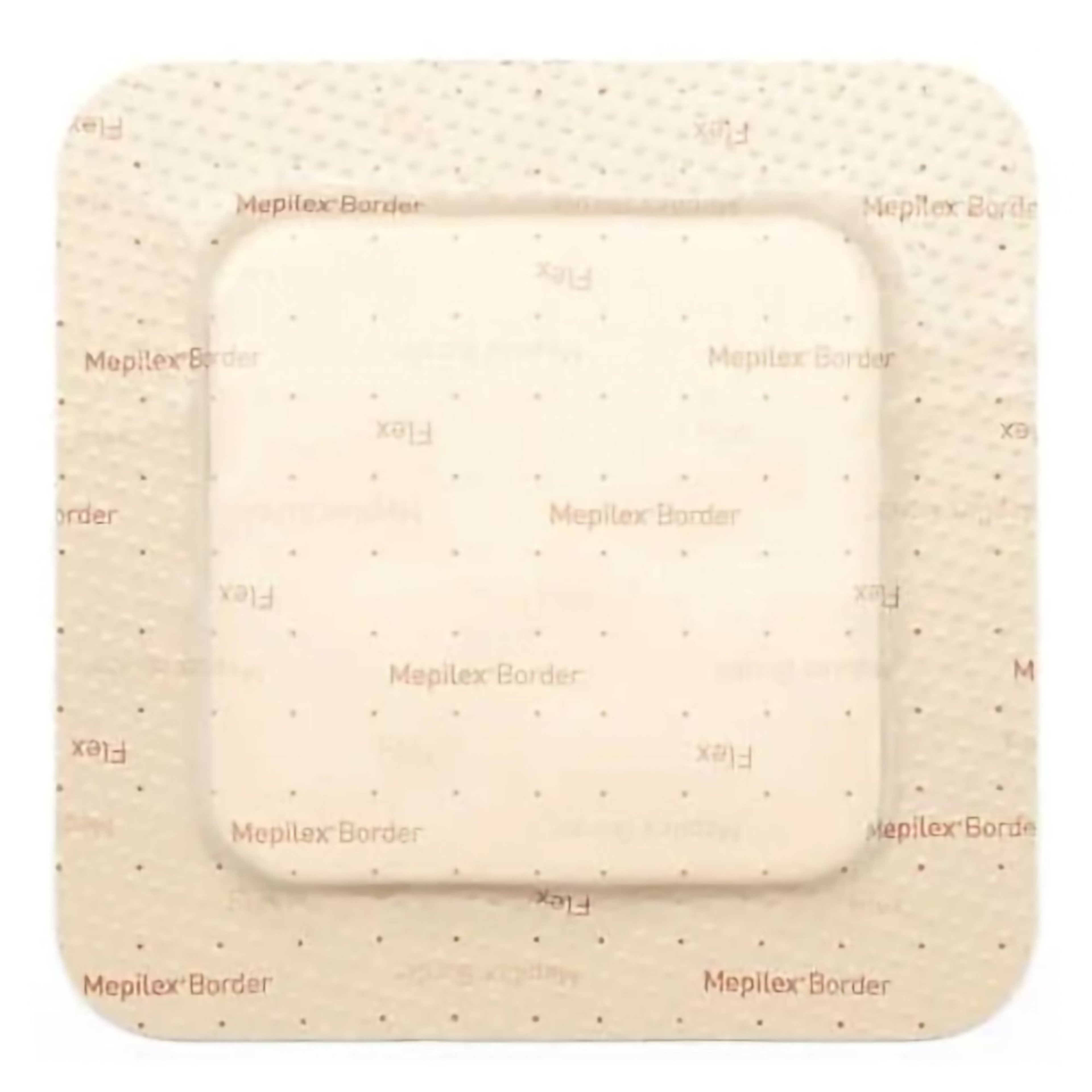 Molnlycke Mepilex Border Flex Self-Adherent Soft Silicone Foam Dressing, 3 X 3"