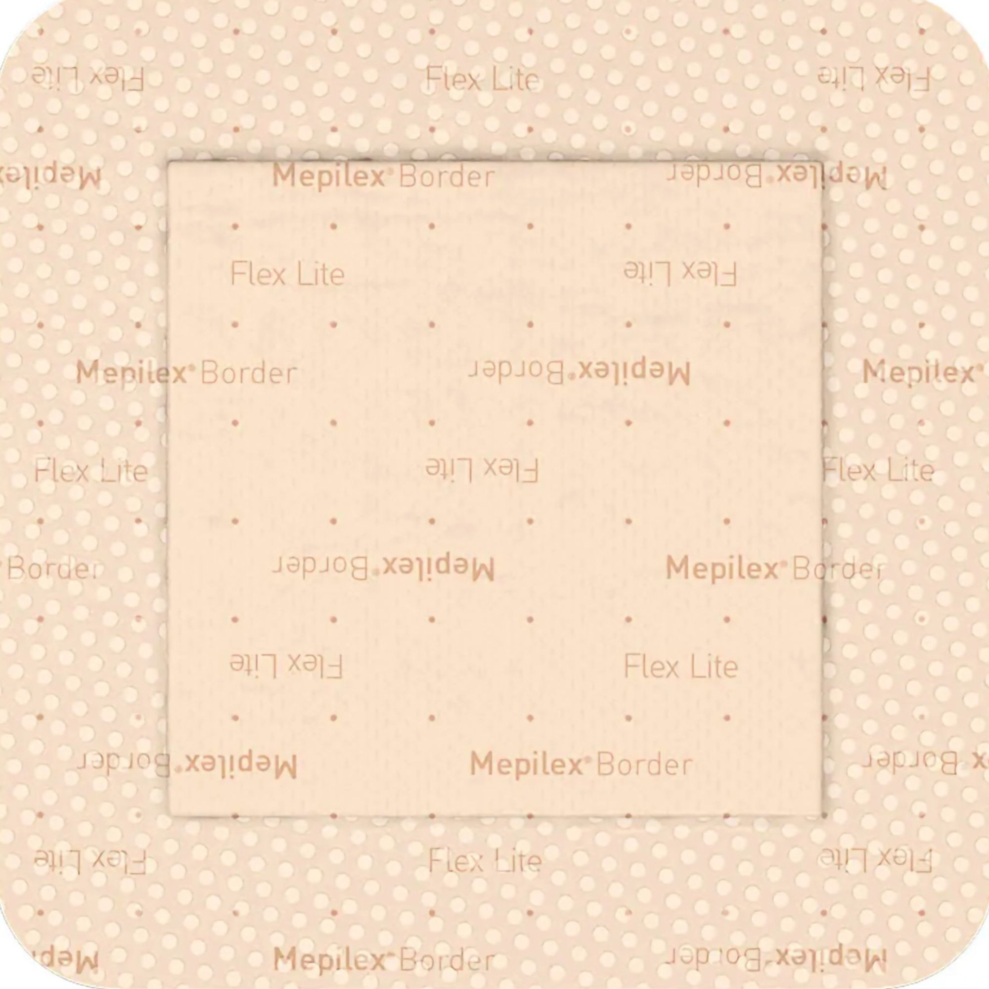 Molnlycke Mepilex Border Lite Silicone Adhesive with Border Thin Silicone Foam Dressing, 3 X 3"
