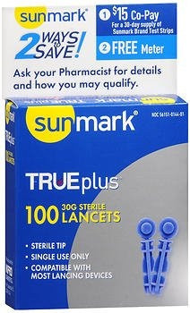 sunmark Trueplus Lancets