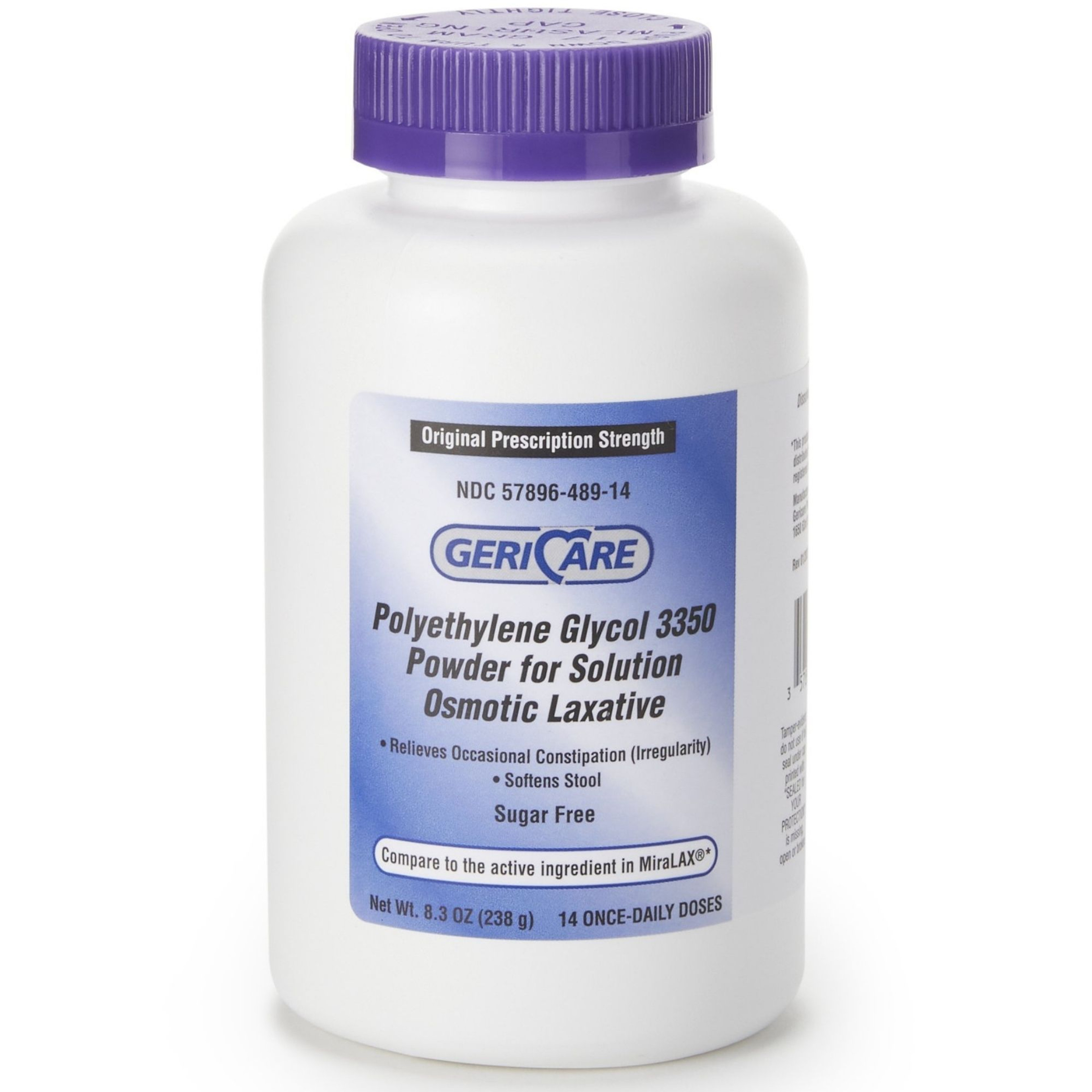 Geri-Care Polyethylene Glycol 3350 Powder for Solution Osmotic Laxative