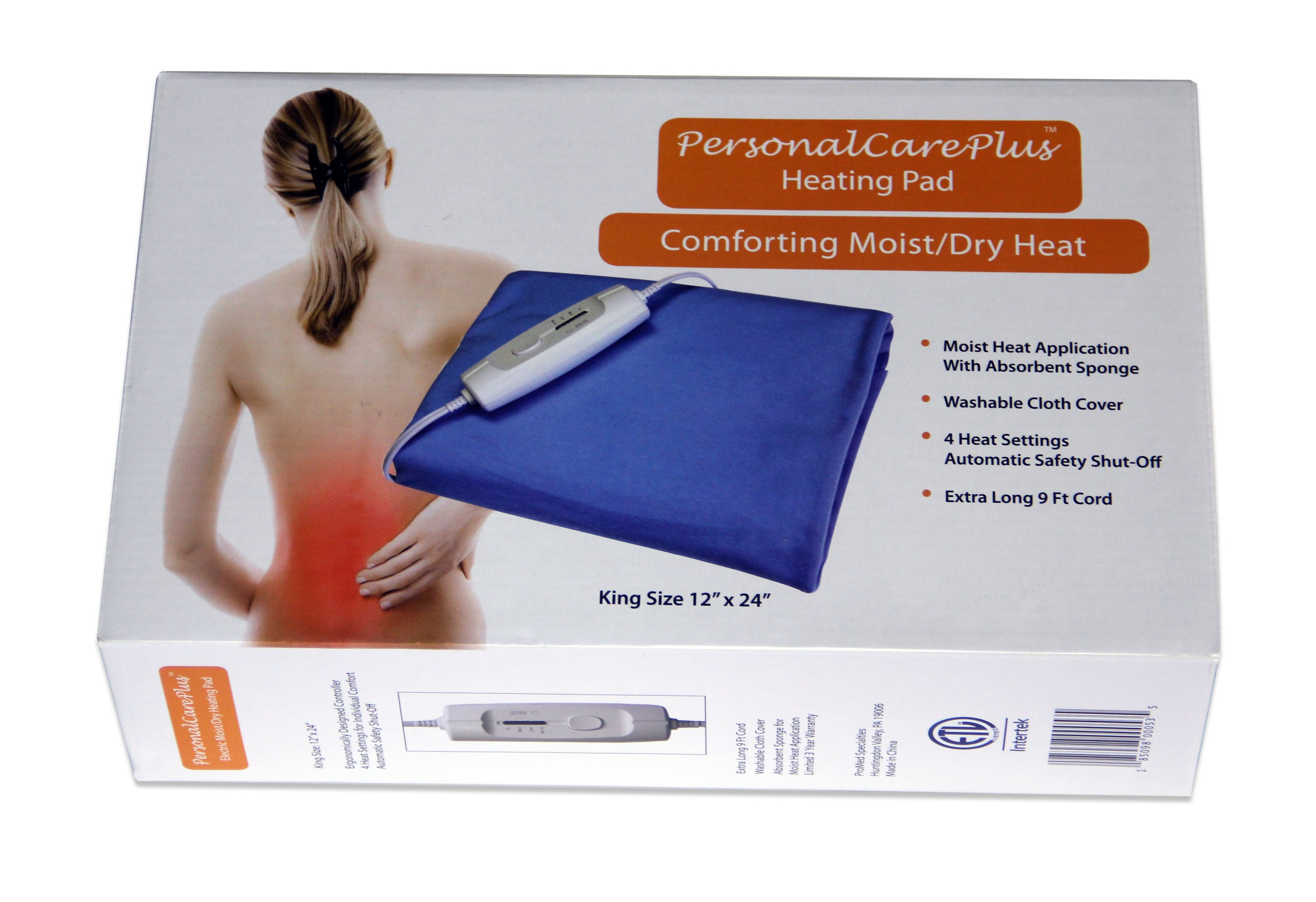 PersonalCarePlus Comforting Moist/Dry Heat Heating Pad
