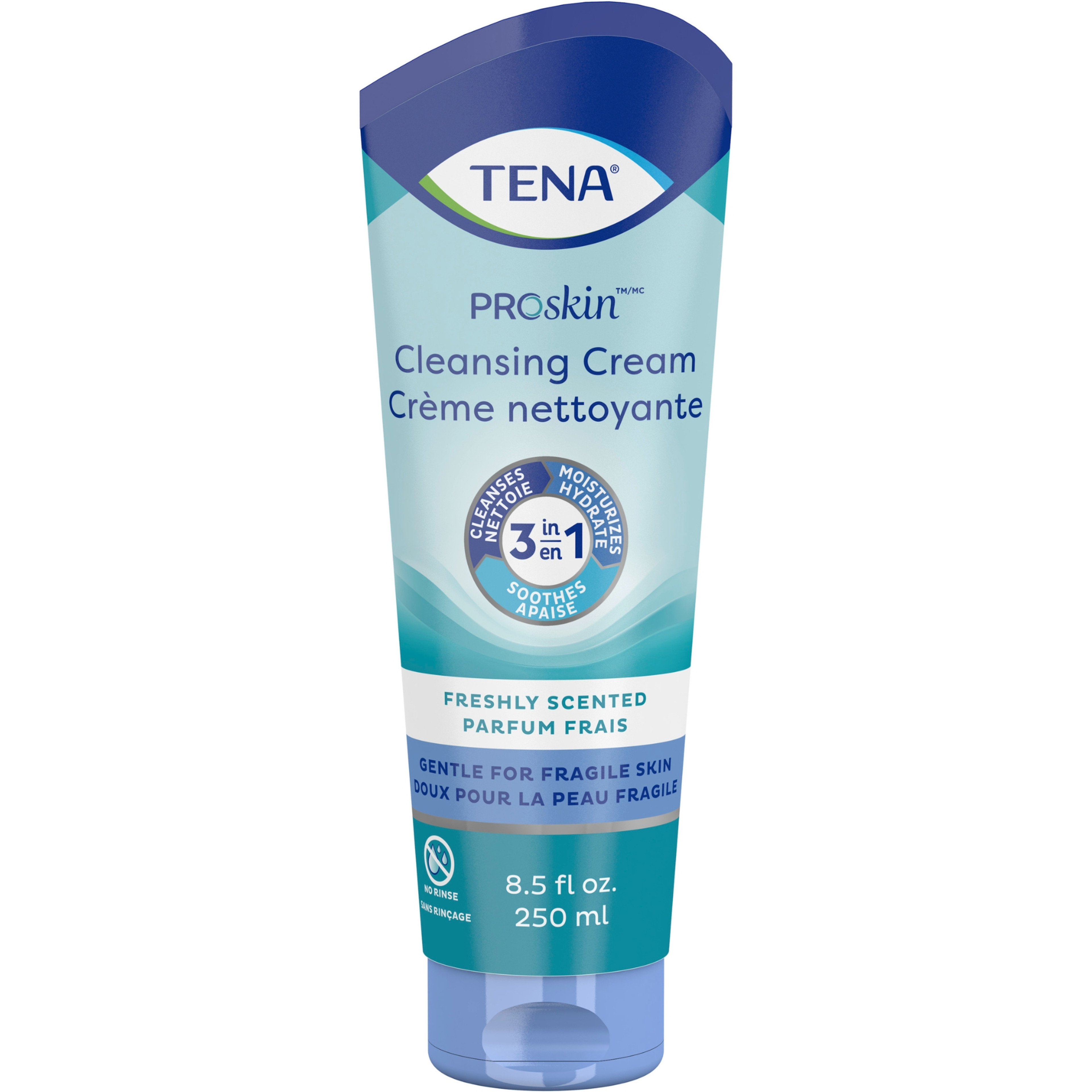 TENA ProSkin Rinse-Free Unscented Cleansing Cream
