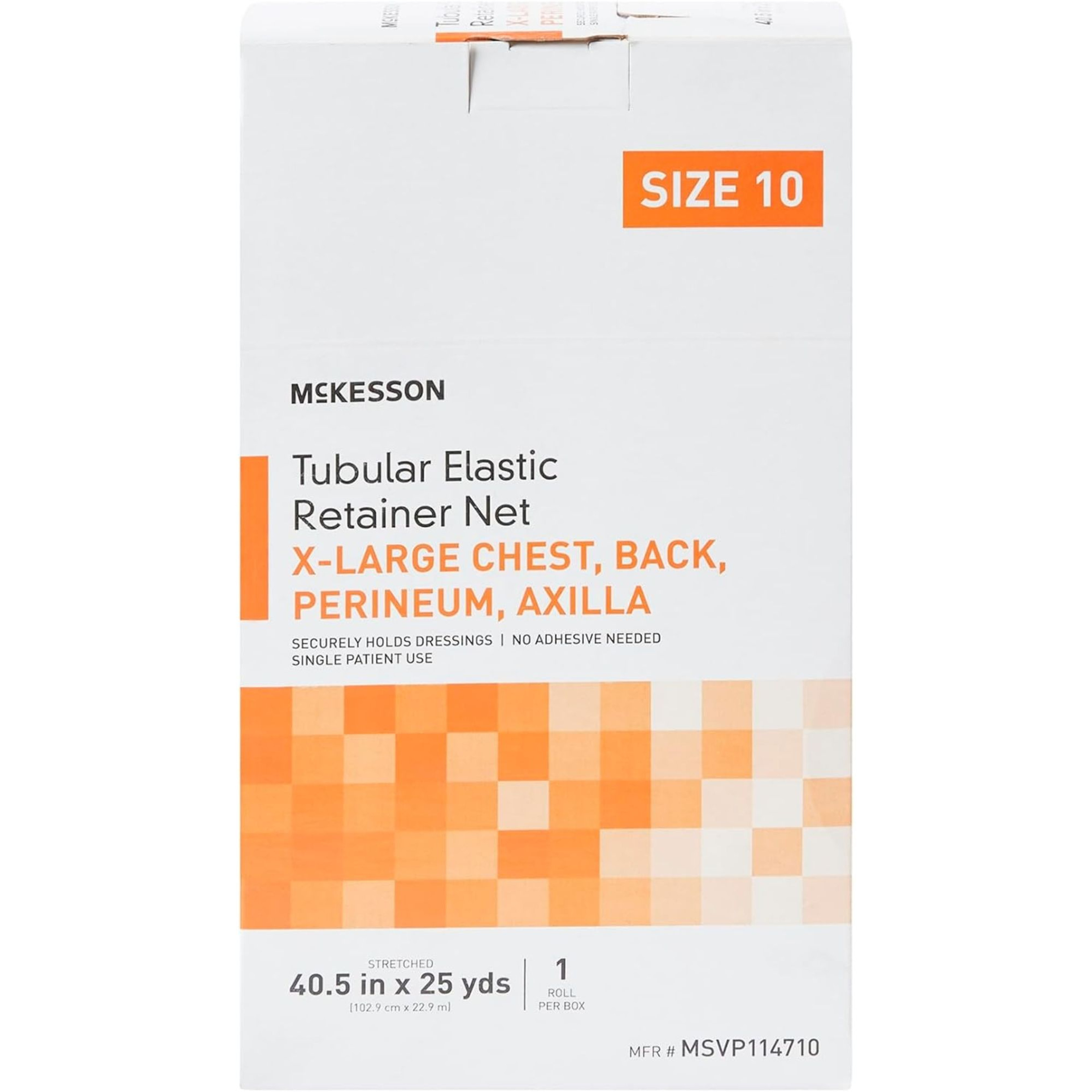 McKesson Tubular Elastic Retainer Net, 40.5" X 25 yd