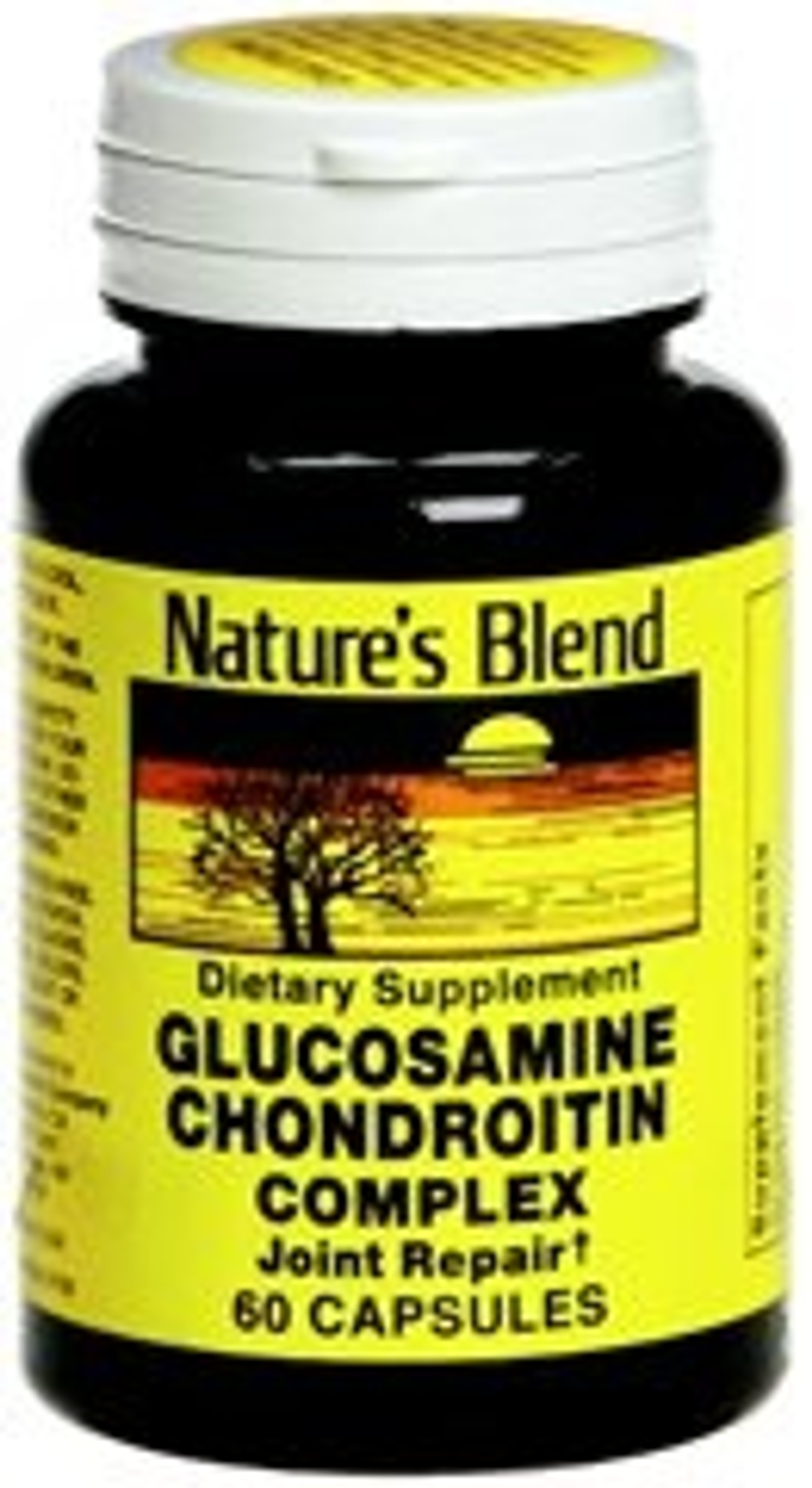 Natures Blend Glucosamine Chondroitin Complex Joint Repair Dietary Supplement, 60 Capsules