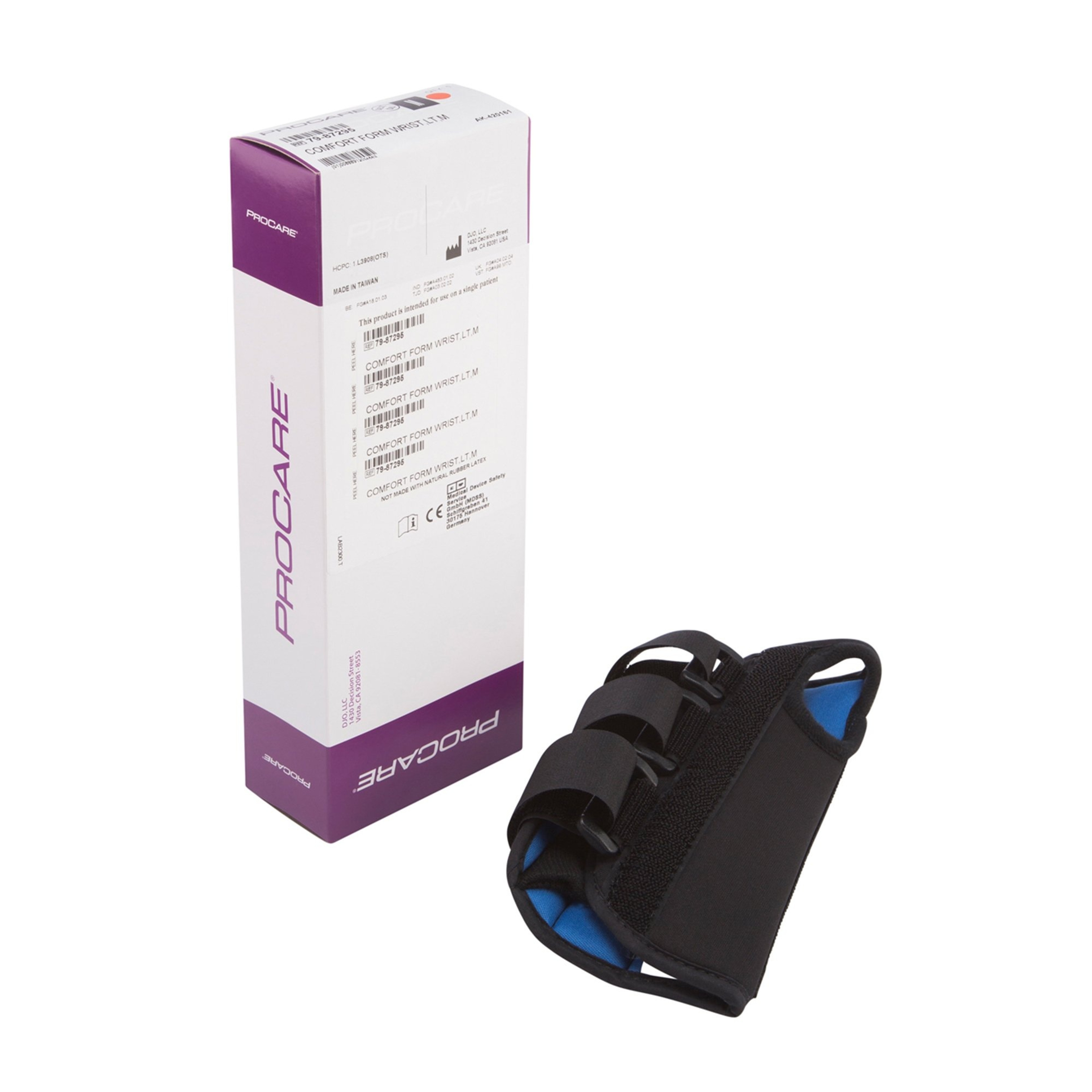 ProCare ComfortForm Left Hand Wrist Splint