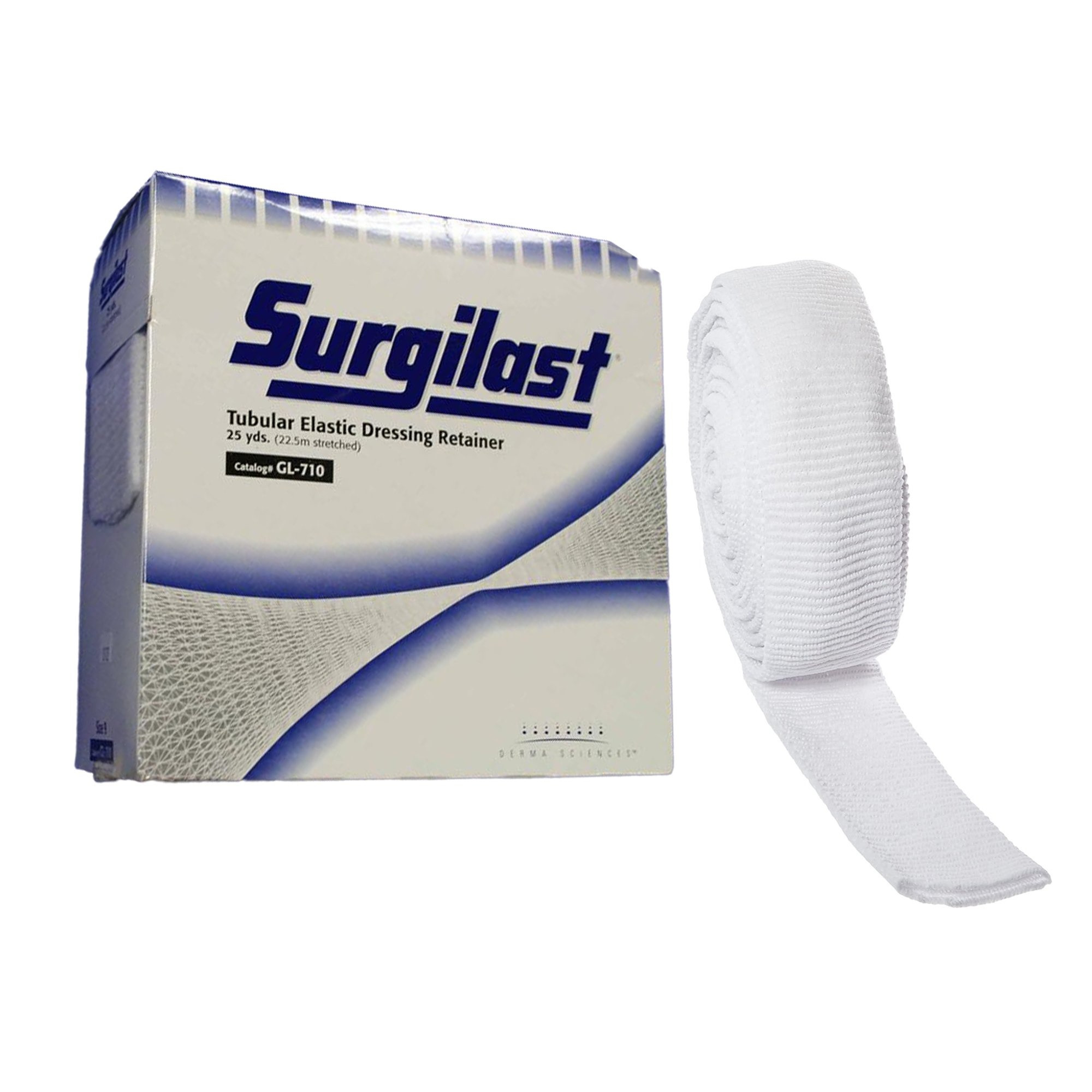 Surgilast Latex Free Tubular Elastic Dressing Retainer, 25 yds