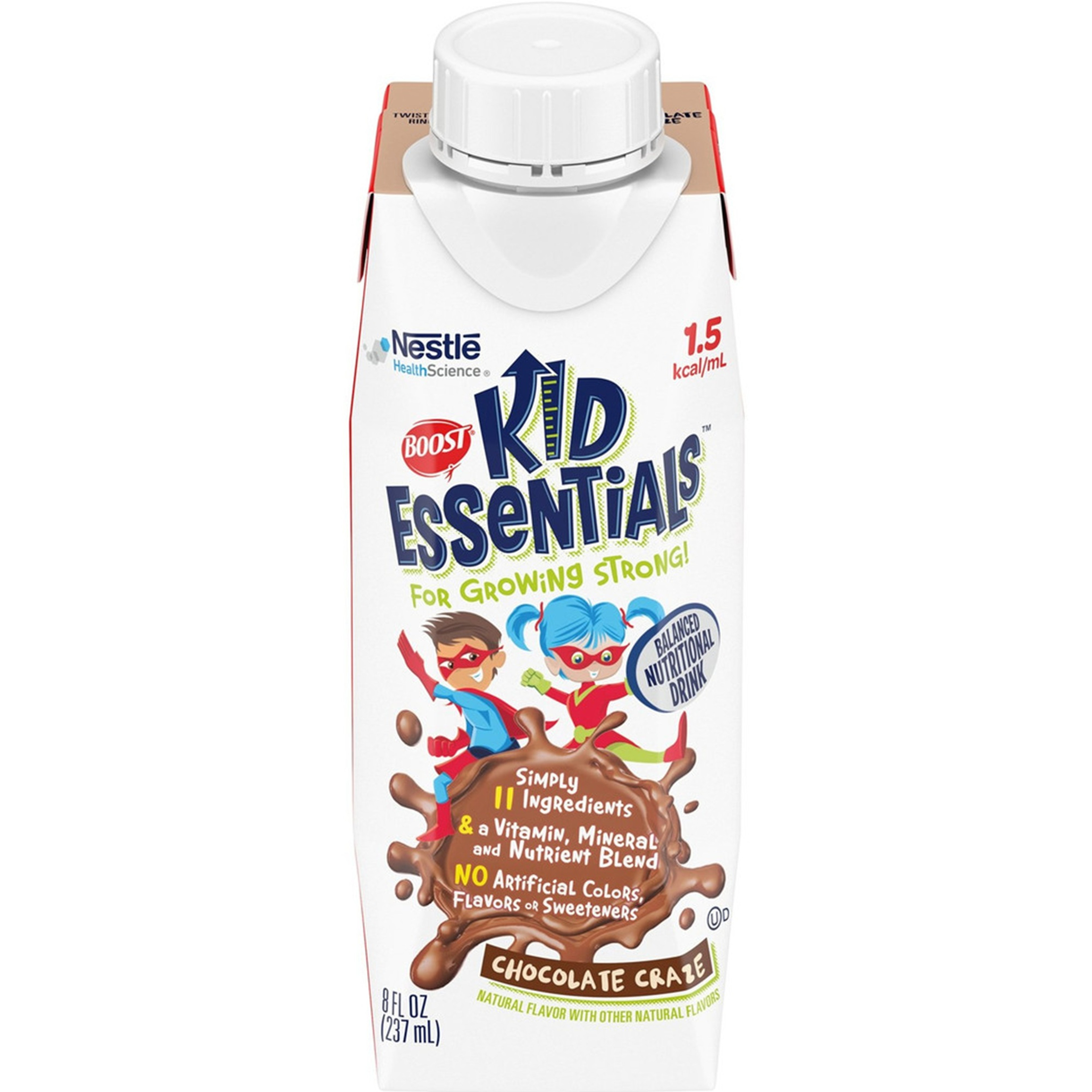 Boost Kid Essentials 1.5 Oral Supplement/Tube Feeding, Chocolate Craze, 8 oz.